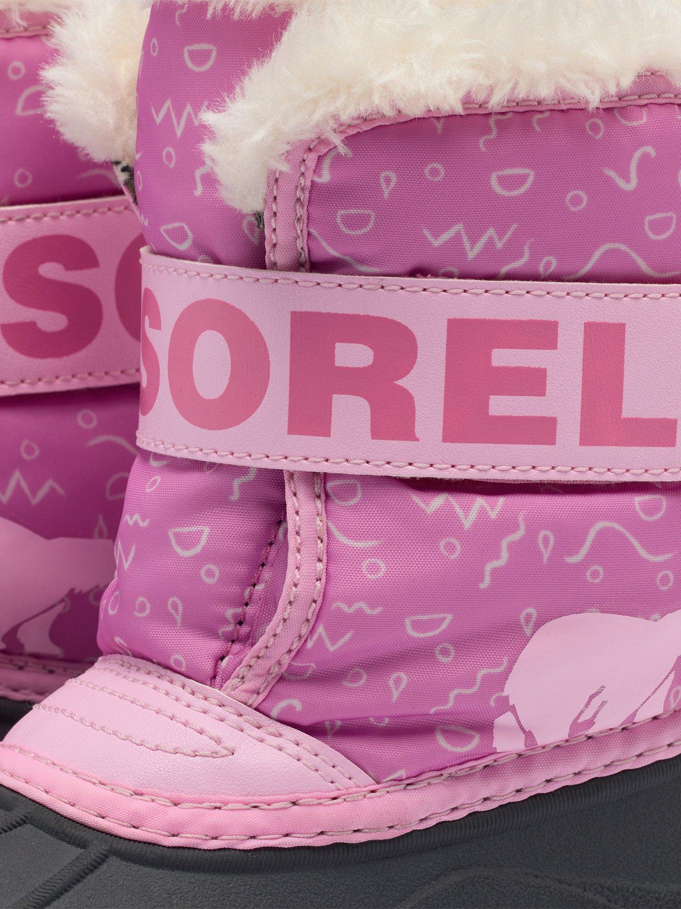 Image 7 of 7 of SOREL Kids Younger Snow Commander Boot - Pink