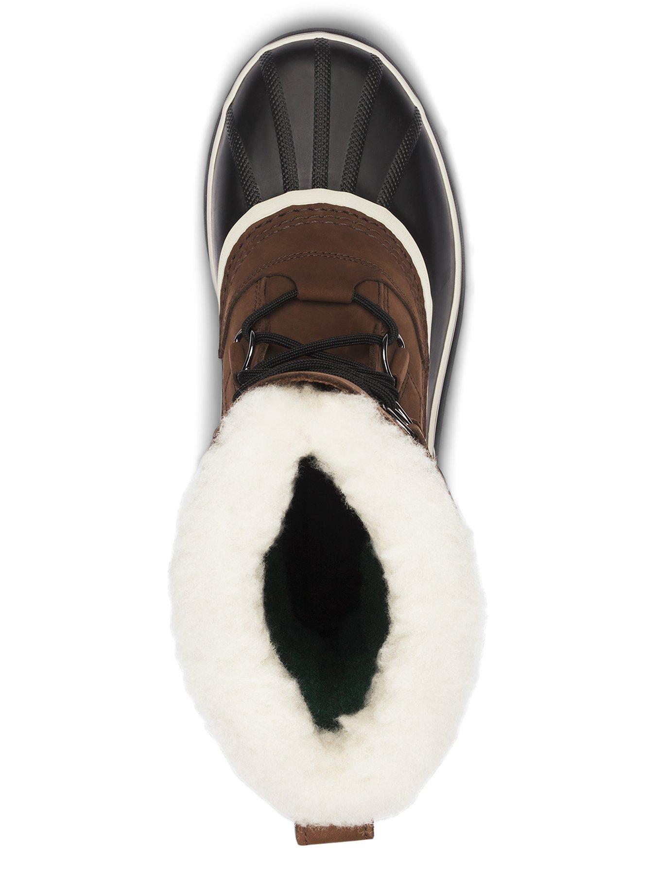 Image 4 of 7 of SOREL Men's Caribou Waterproof Boots&nbsp;-&nbsp;Brown