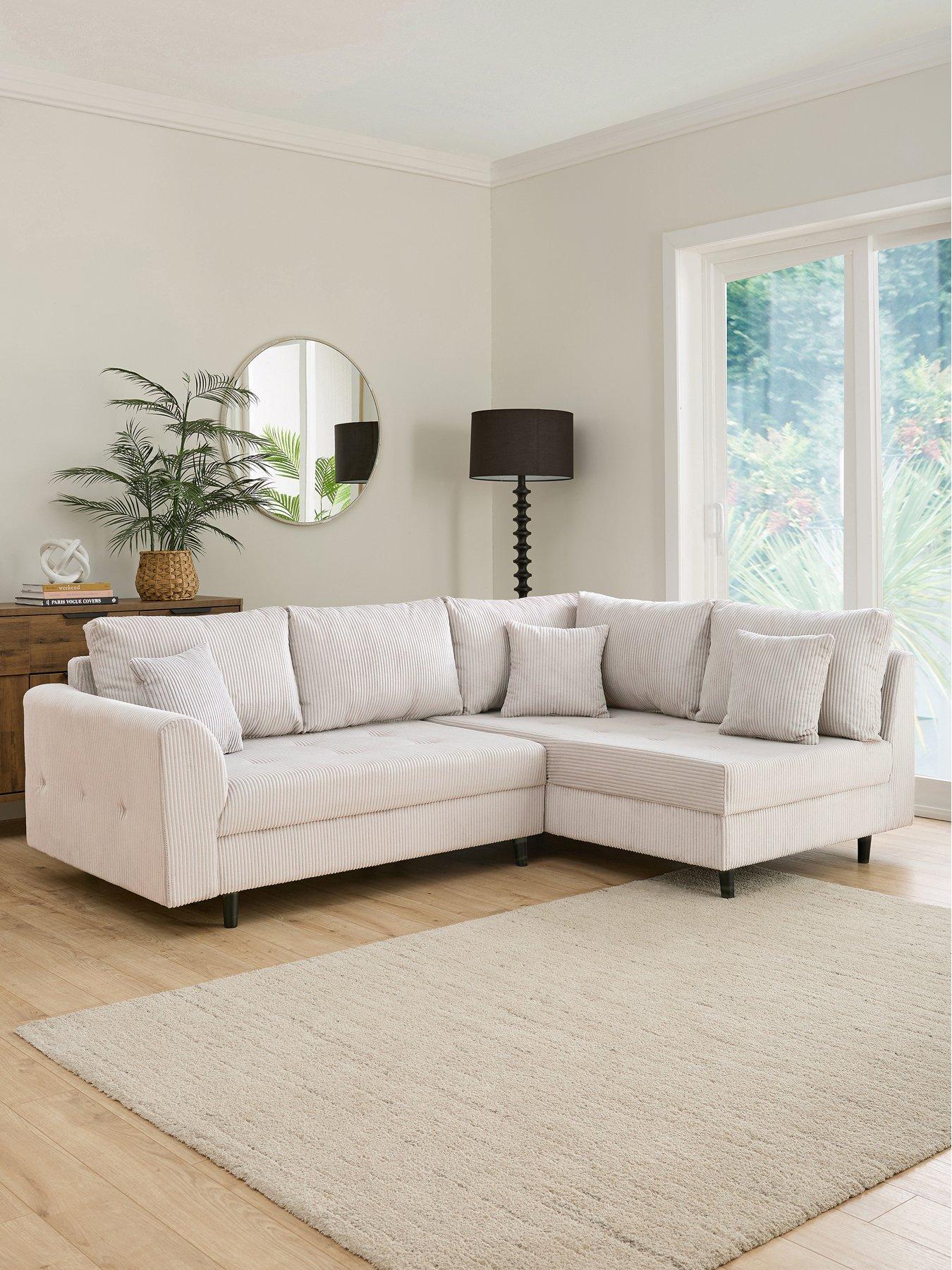 The Very Collection Rune Cord Right Hand Corner Group Sofa - FSC® Certified