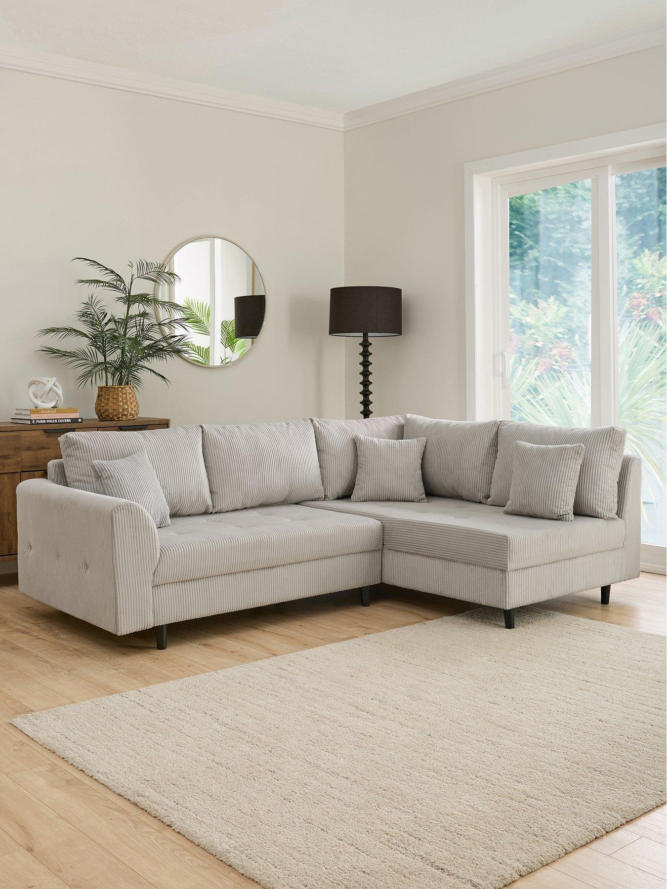 The Very Collection Rune Cord Right Hand Corner Group Sofa - FSC® Certified