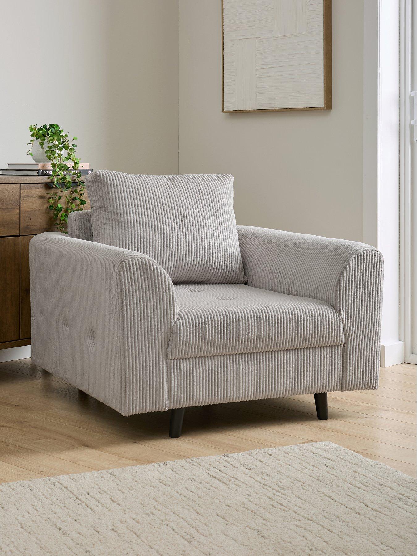 Image 1 of 7 of Very Home Rune Cord Armchair