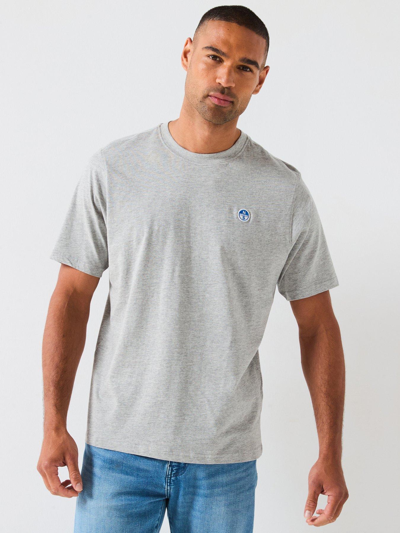 North Sails Basic Crew Neck T-Shirt - Grey