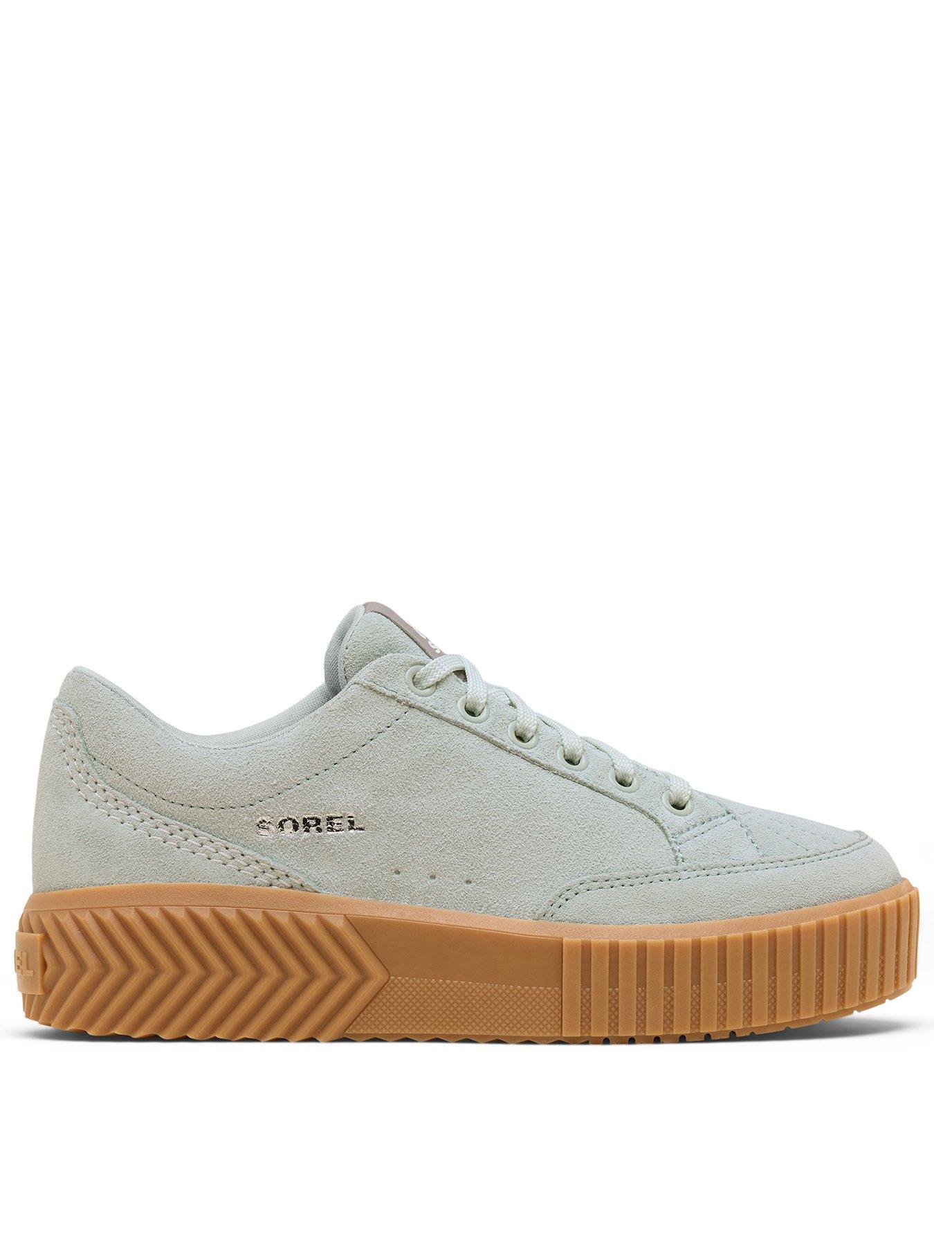 SOREL Womens Ona Ave Low Sneakers - Green