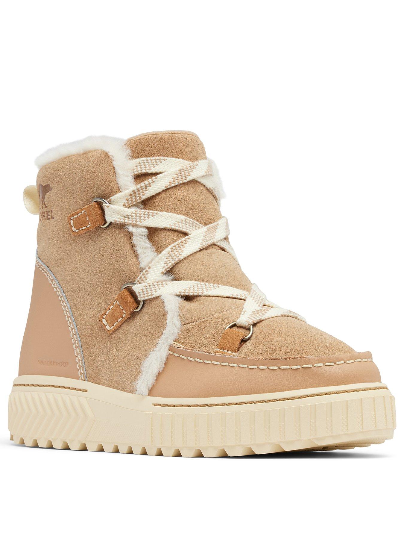Image 2 of 7 of SOREL Womens Ona Ave Alpine Waterproof Boot - Tan