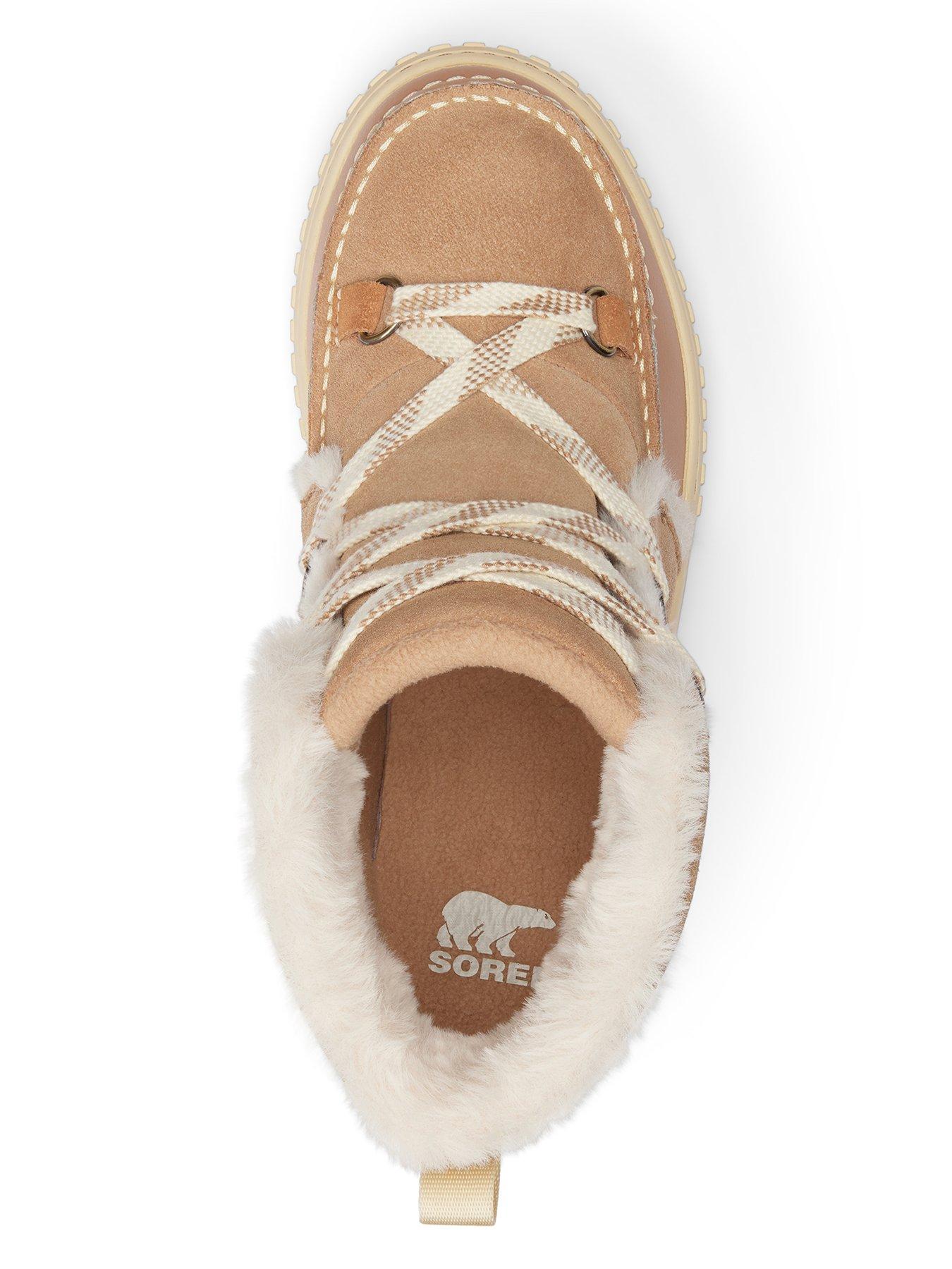 Image 4 of 7 of SOREL Womens Ona Ave Alpine Waterproof Boot - Tan