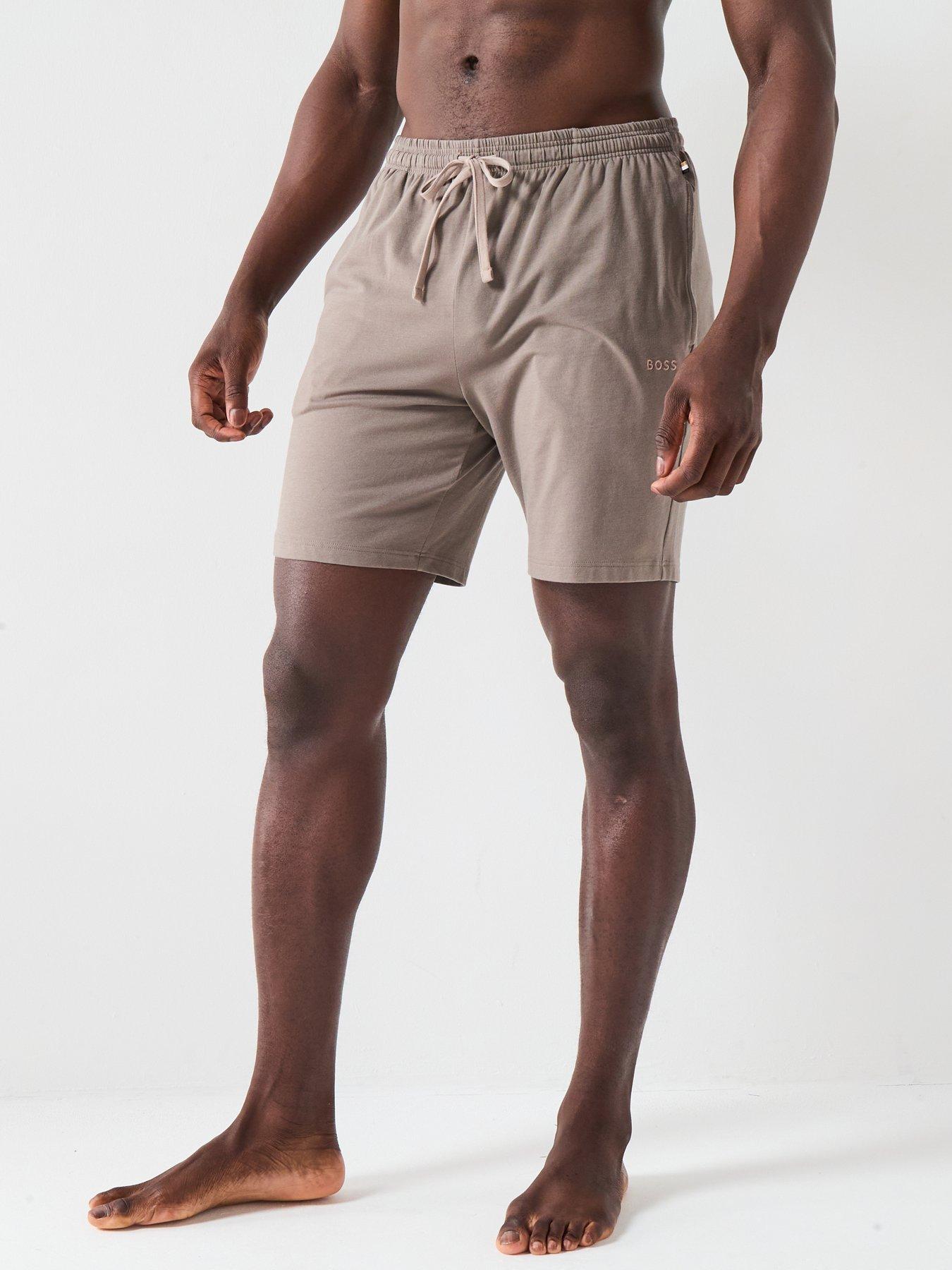BOSS Mix  &  Match Lightweight Loungewear Shorts - Brown
