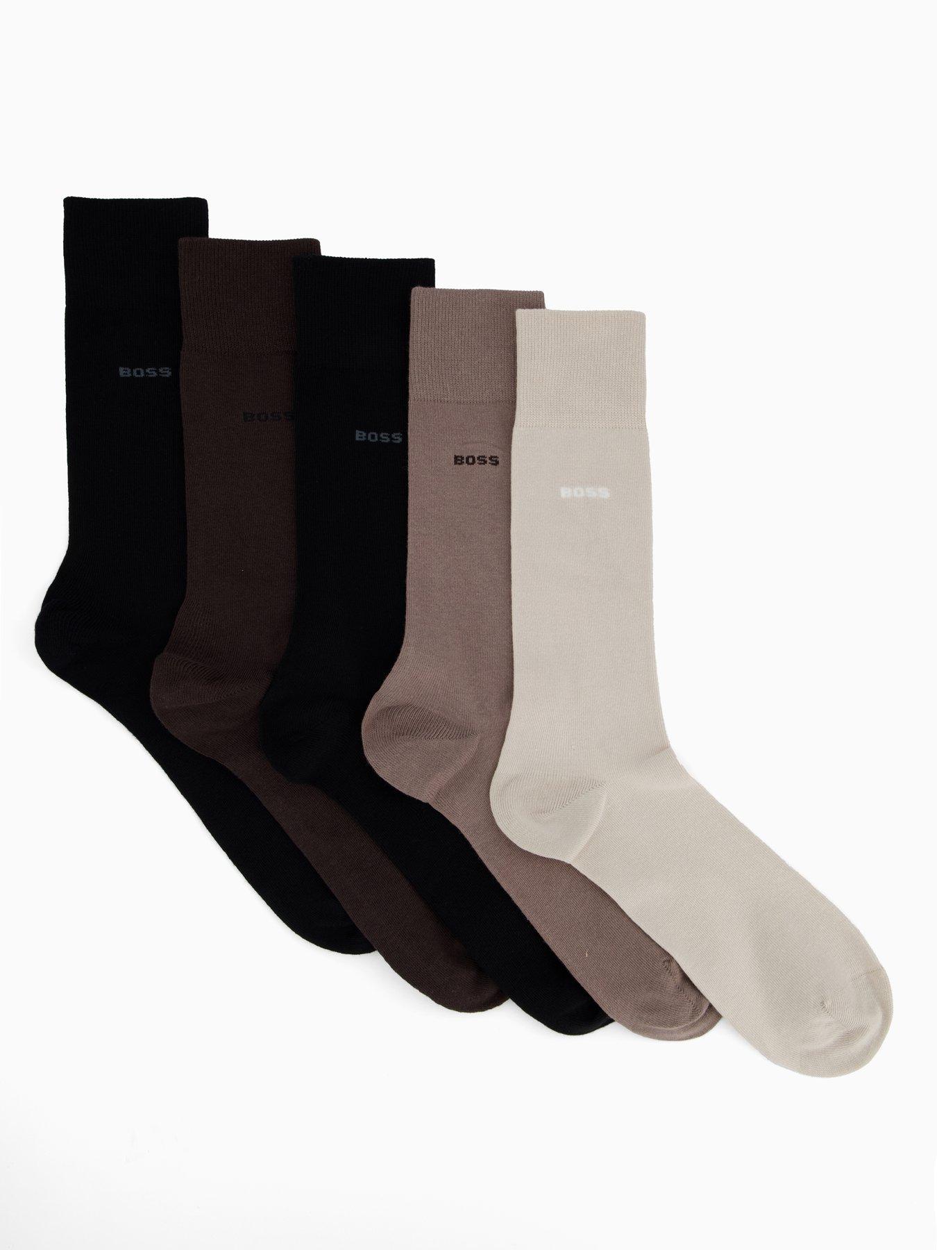 boss-bodywear-5-pack-logo-crew-socks-assortedfront