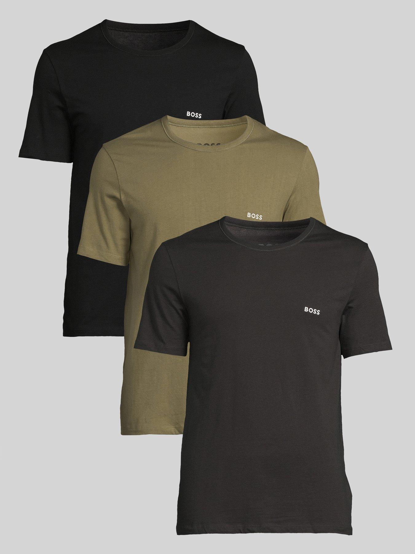 BOSS 3 Pack Loungewear T-Shirts - Assorted