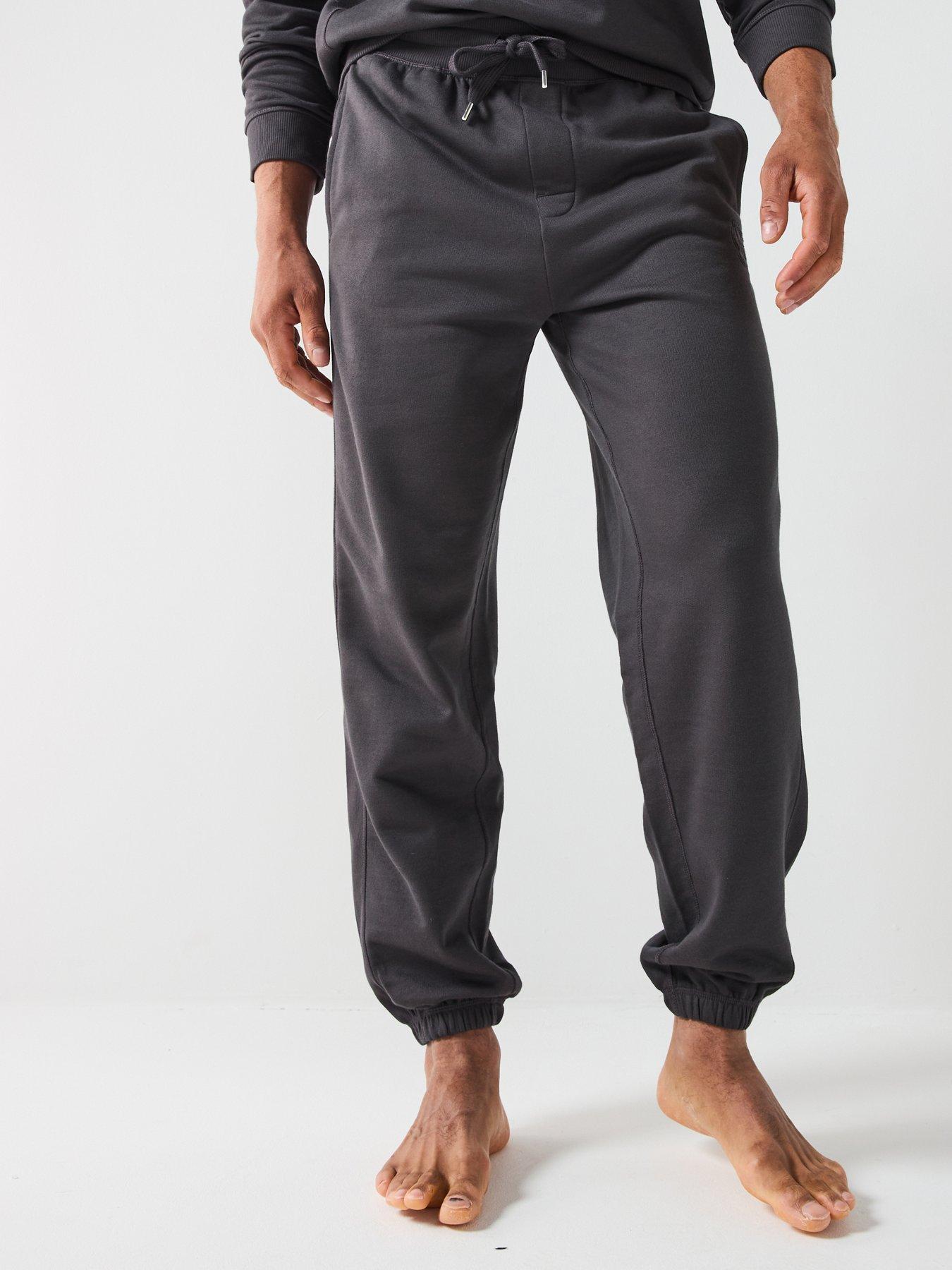 BOSS Bb Patch Loungewear Pants - Grey