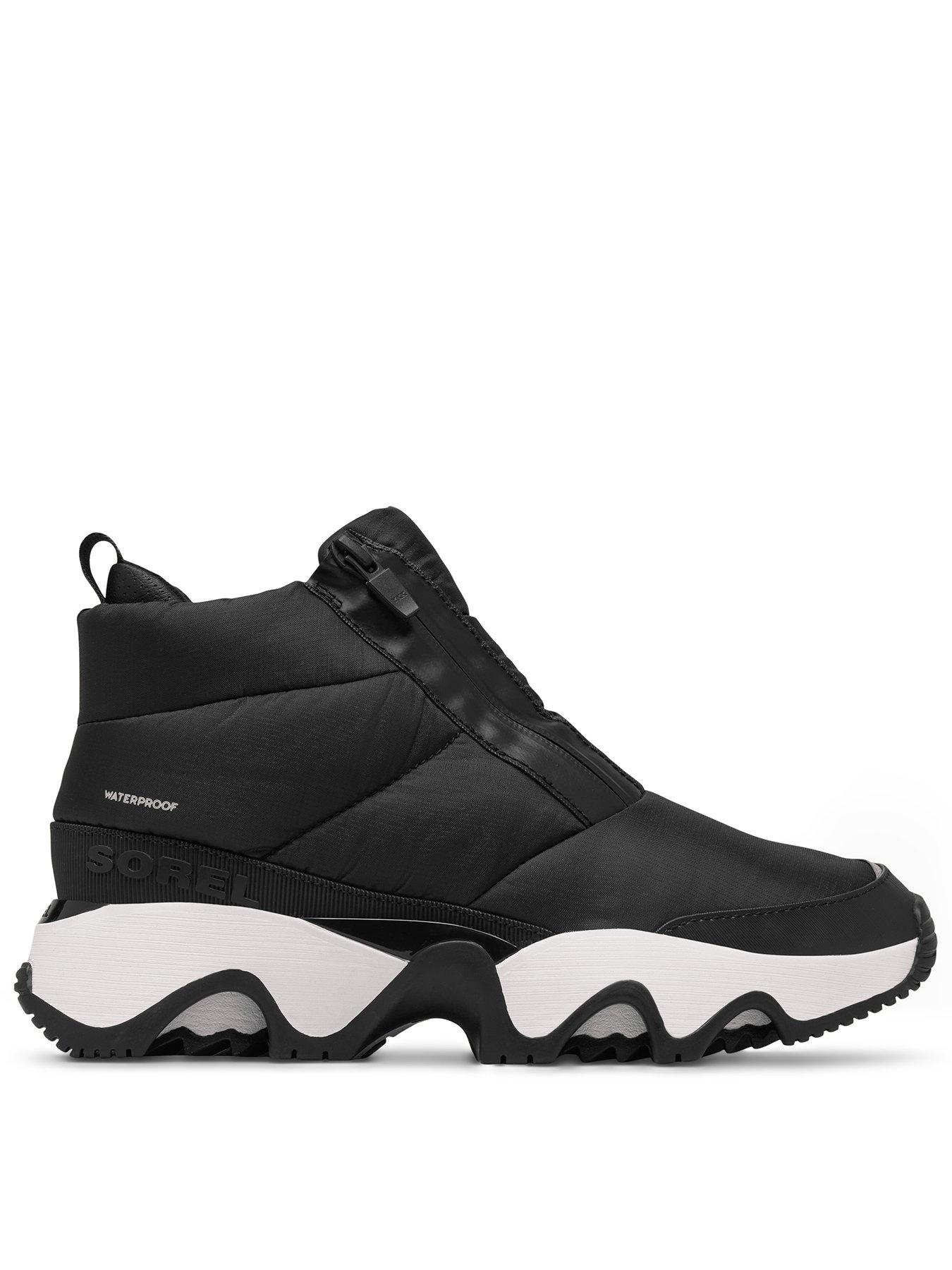 SOREL Womens Kinetic Impact Caribou Plus Waterproof Boots - Black