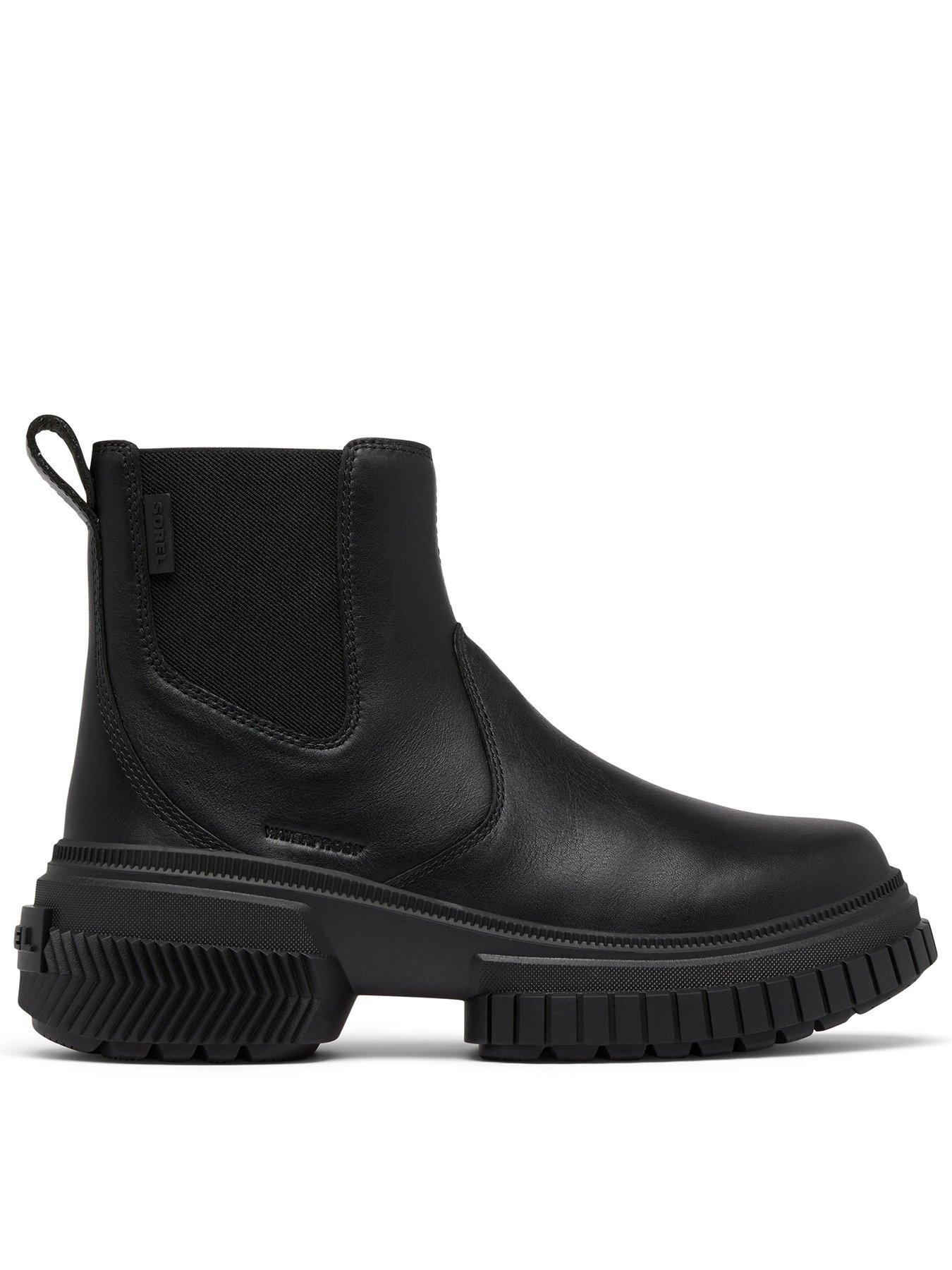 Image 1 of 7 of SOREL Womens Ona Ave Chelsea Waterproof Boot - Black
