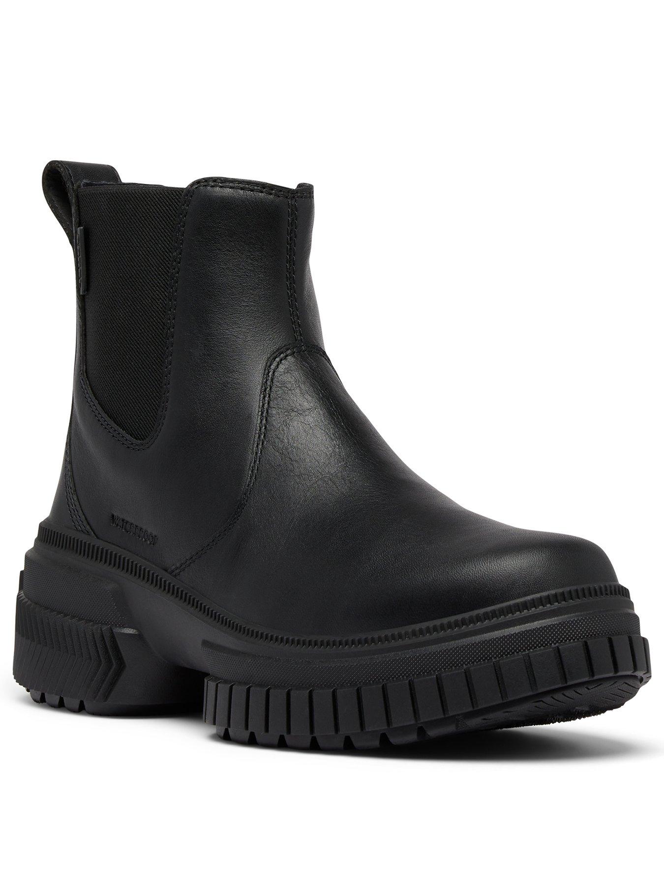 Image 2 of 7 of SOREL Womens Ona Ave Chelsea Waterproof Boot - Black