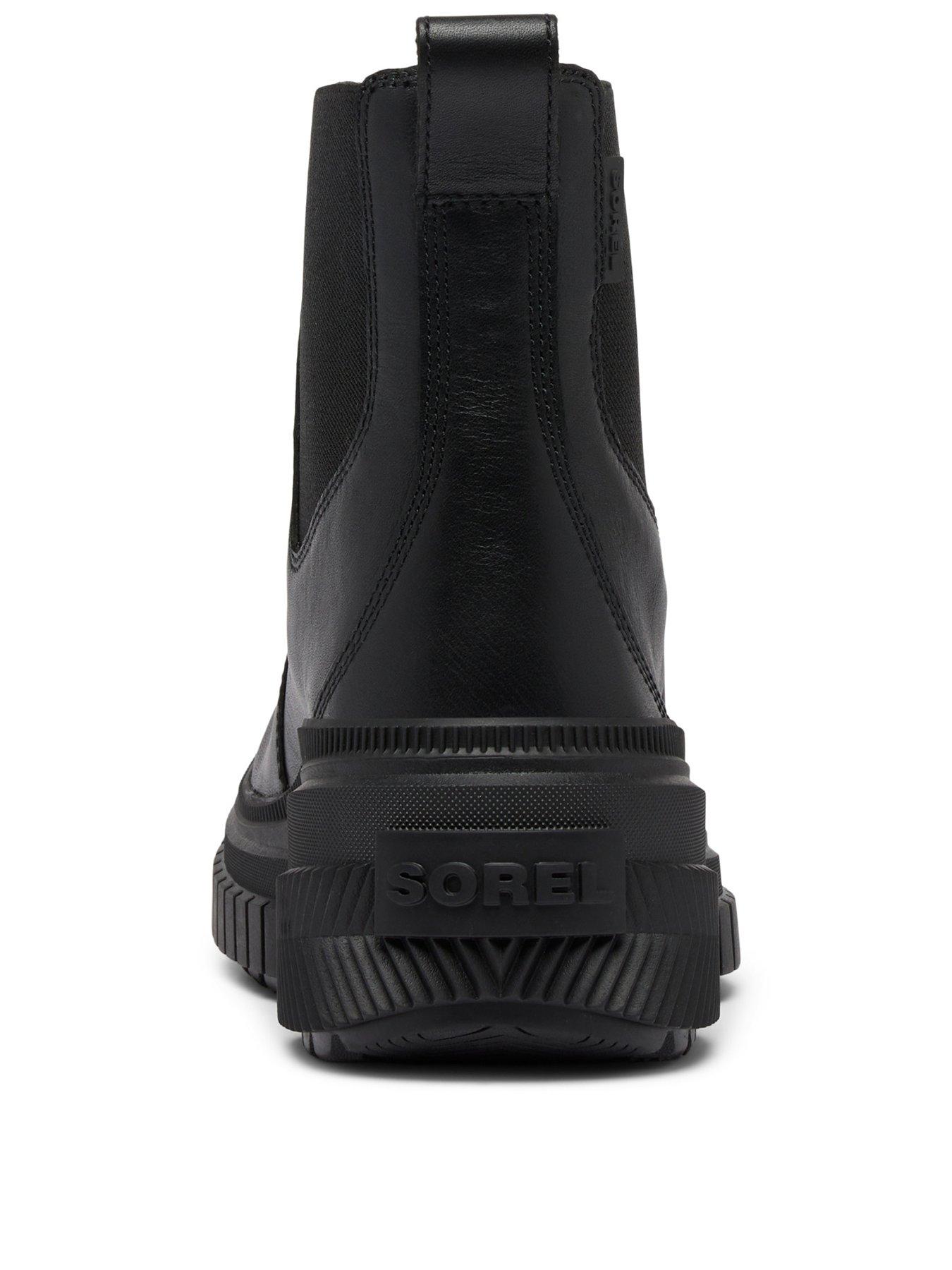 Image 3 of 7 of SOREL Womens Ona Ave Chelsea Waterproof Boot - Black