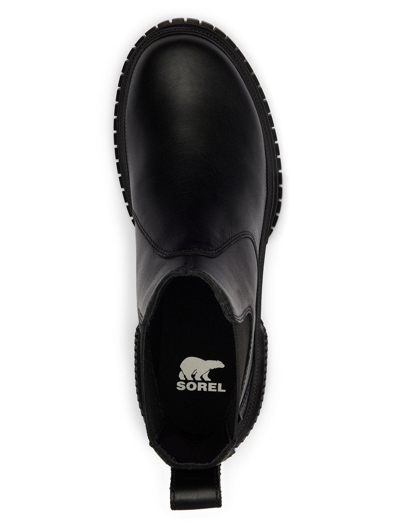 Image 4 of 7 of SOREL Womens Ona Ave Chelsea Waterproof Boot - Black