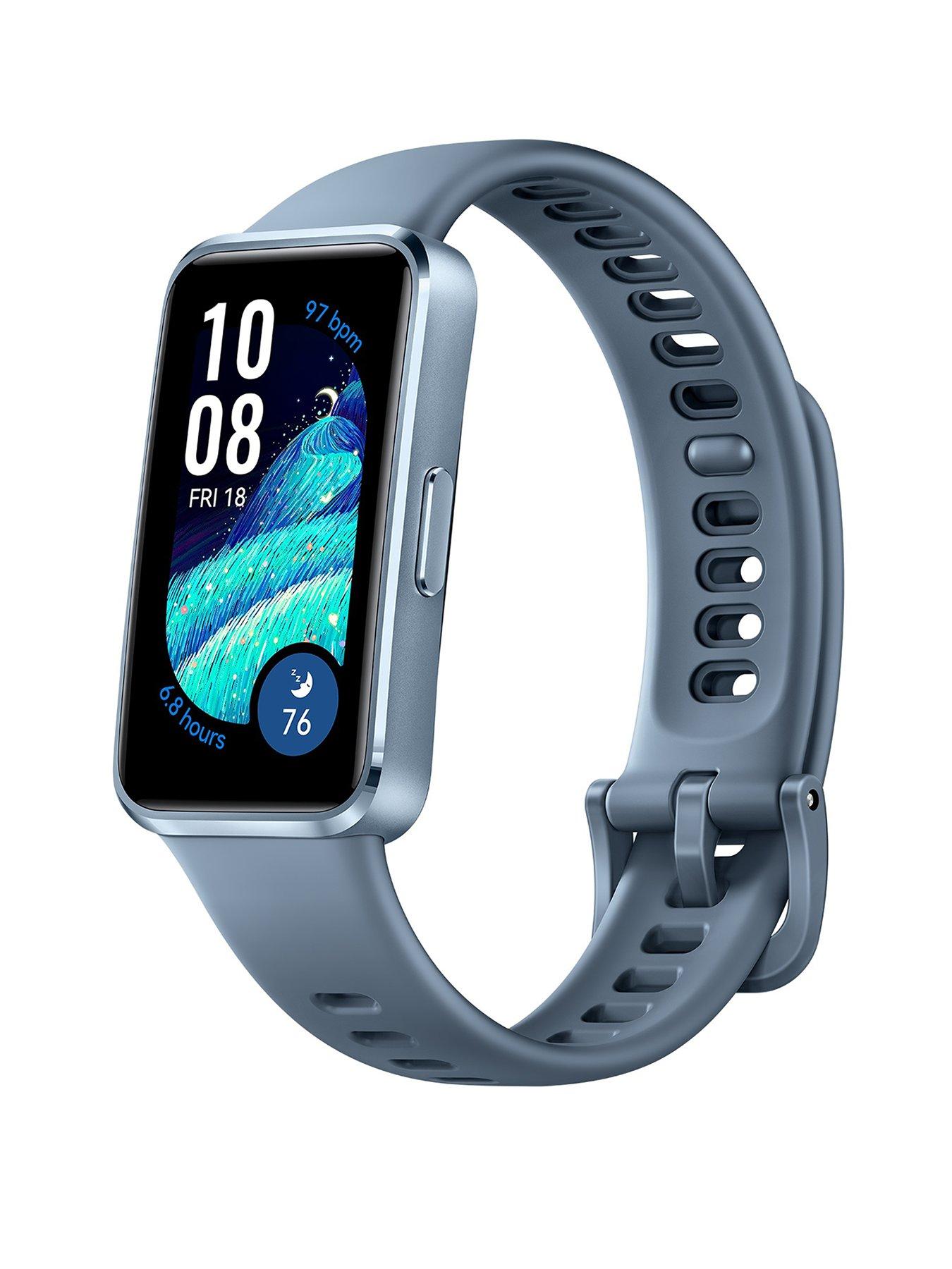 Image 1 of 7 of Huawei Band 10 Aluminum Alloy Blue