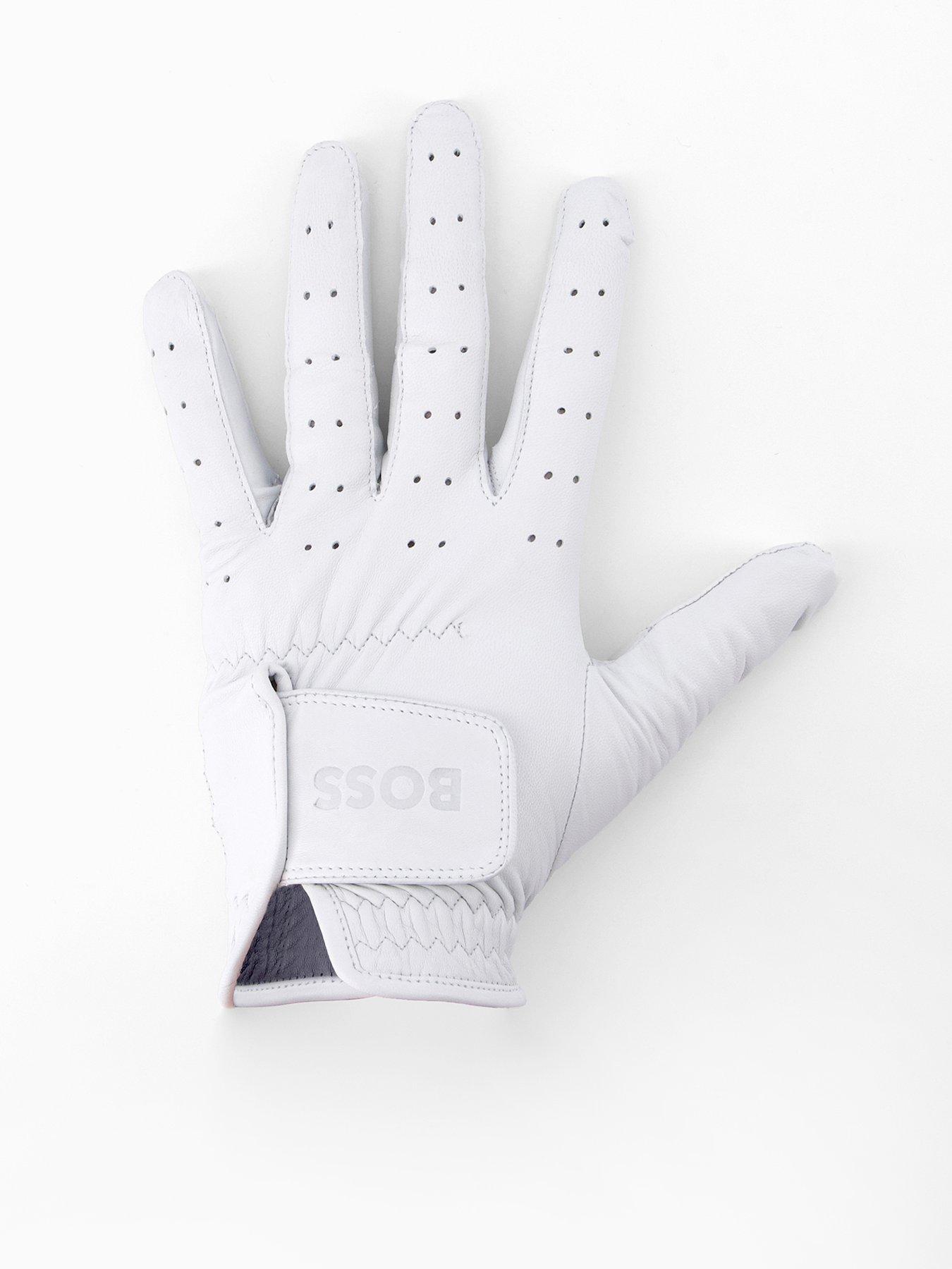 BOSS Mens Golf Tohmas Glove - White