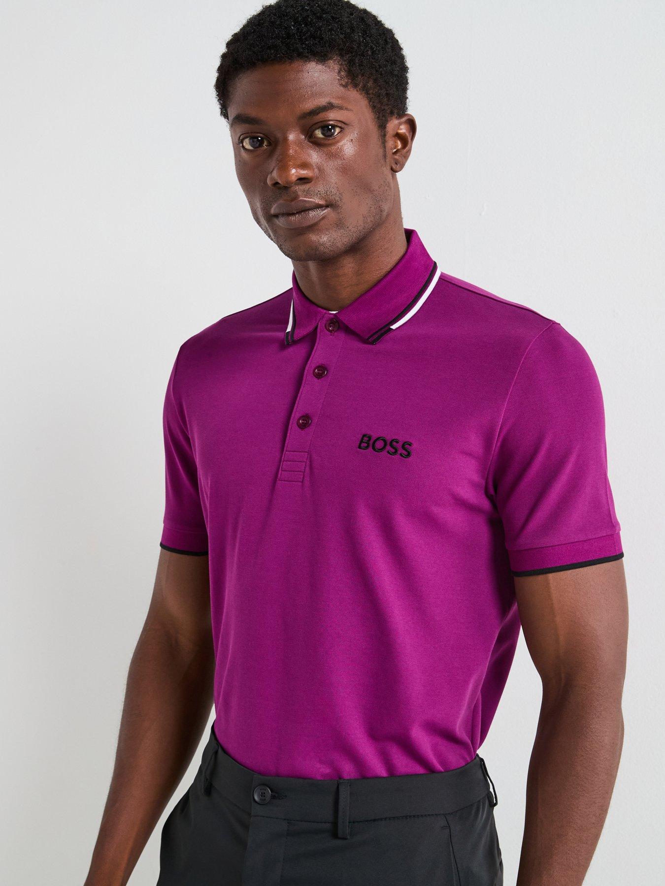 BOSS Mens Golf Paddy Pro - Purple