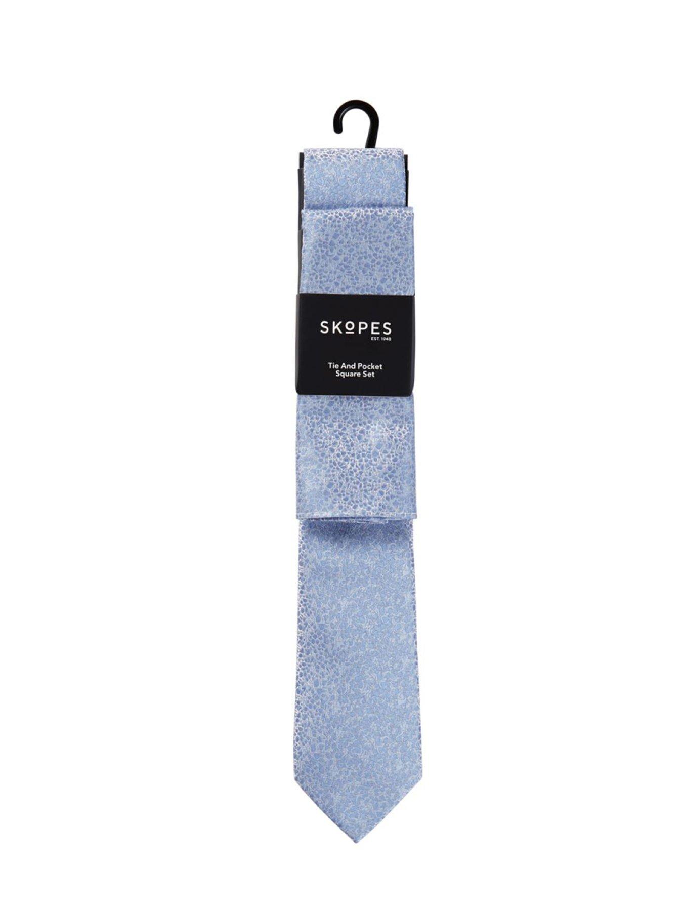 skopes-mosaic-tie-and-pocket-square-set-bluestillFront