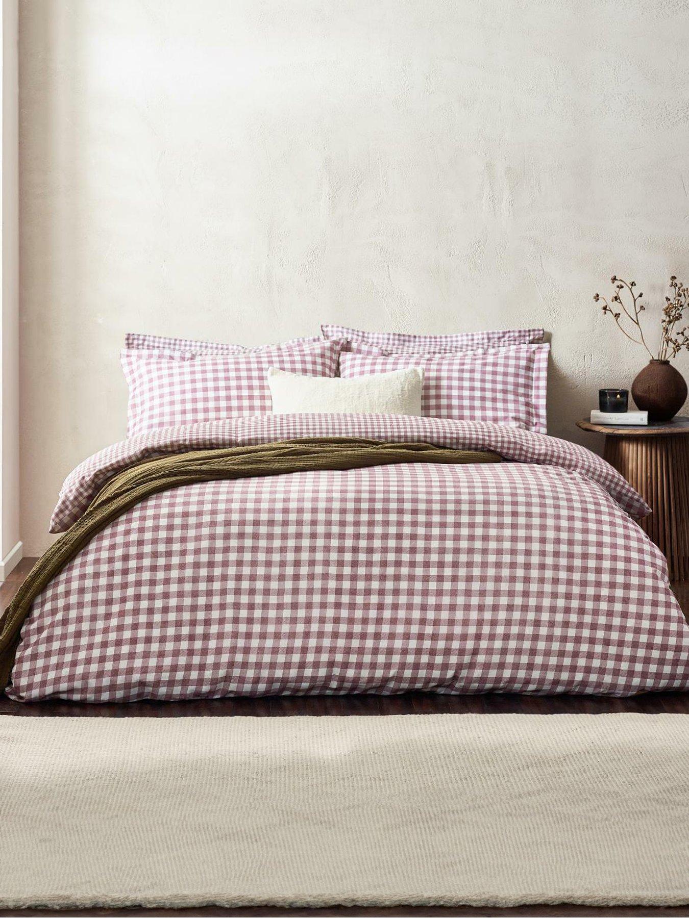 Image 1 of 4 of Yard Barton 100% Cotton Duvet Cover Set in Purple