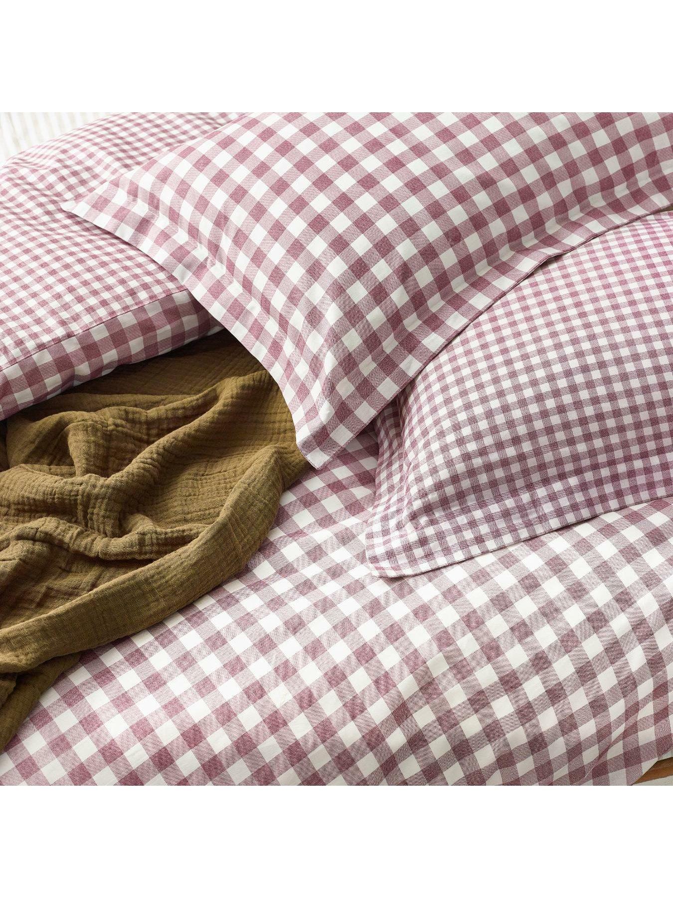 Image 3 of 4 of Yard Barton 100% Cotton Duvet Cover Set in Purple