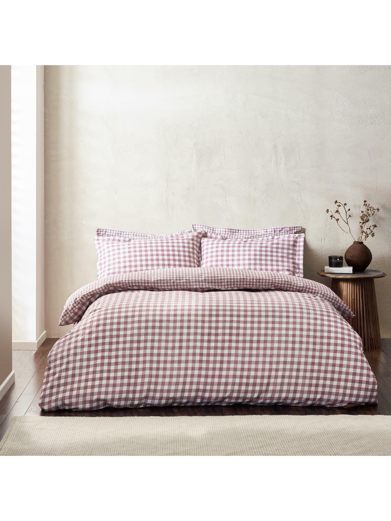 Image 4 of 4 of Yard Barton 100% Cotton Duvet Cover Set in Purple