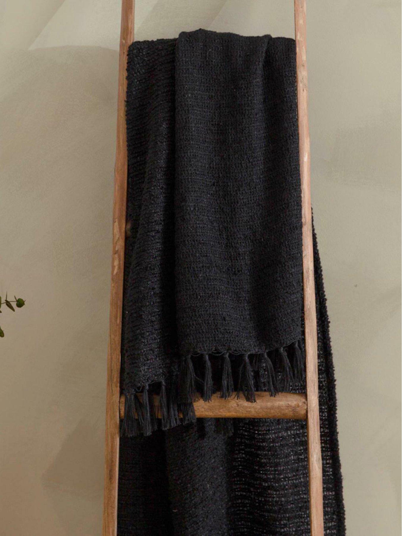 undefined Candar Throw- 130x170cm- Black