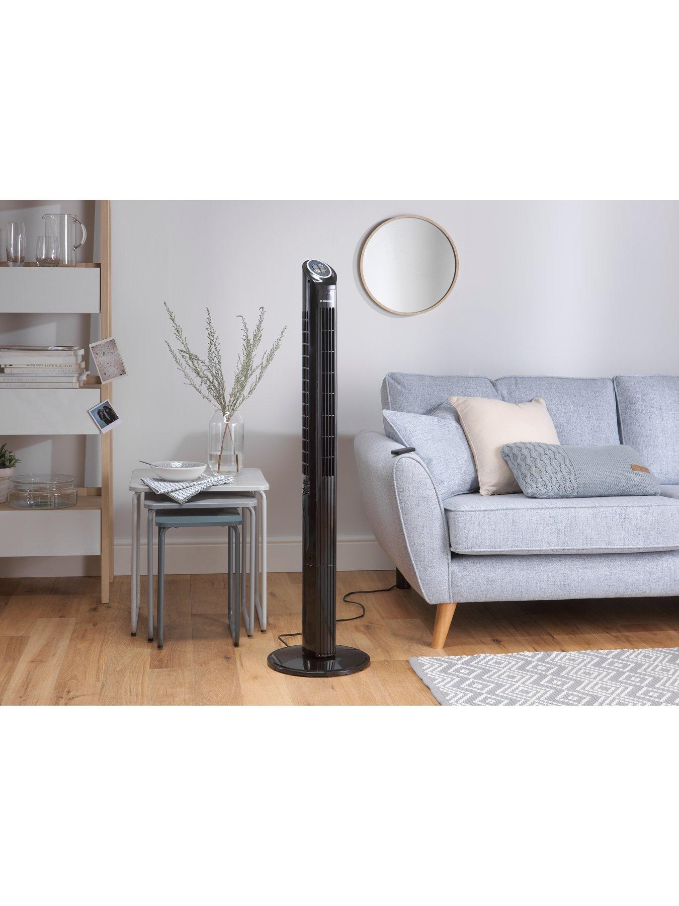 Image 7 of 8 of Dimplex Black Tower Fan