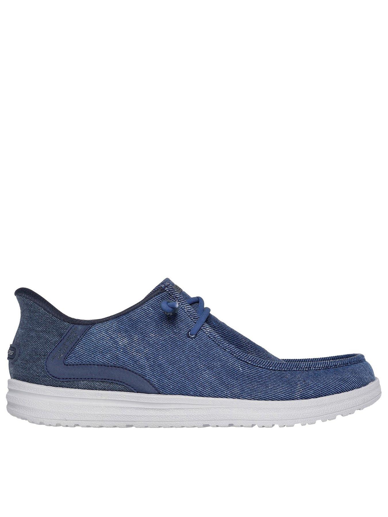 Image 1 of 5 of Skechers Skechers Melson Coronado Casual Slip On Shoes-light Blue