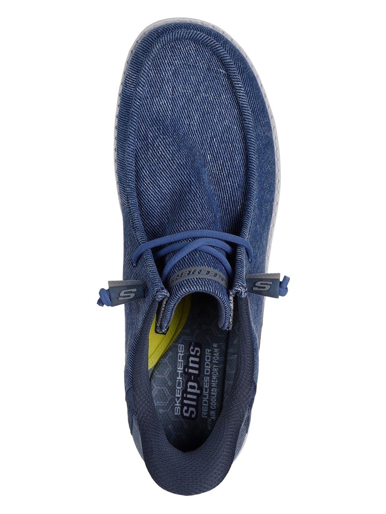 Image 4 of 5 of Skechers Skechers Melson Coronado Casual Slip On Shoes-light Blue