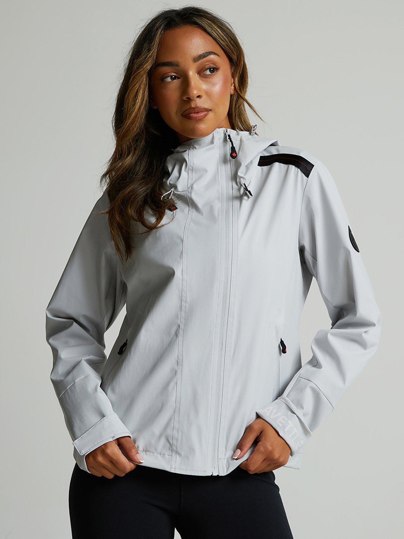 Zavetti Canada Cascella Boxy Lightweight Crop Jacket - Grey