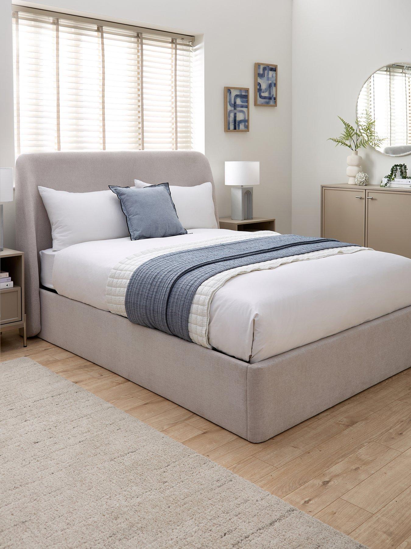 Very Home Dante Lift Up Storage Bed  with Mattress Options (Buy  &  SAVE!)
