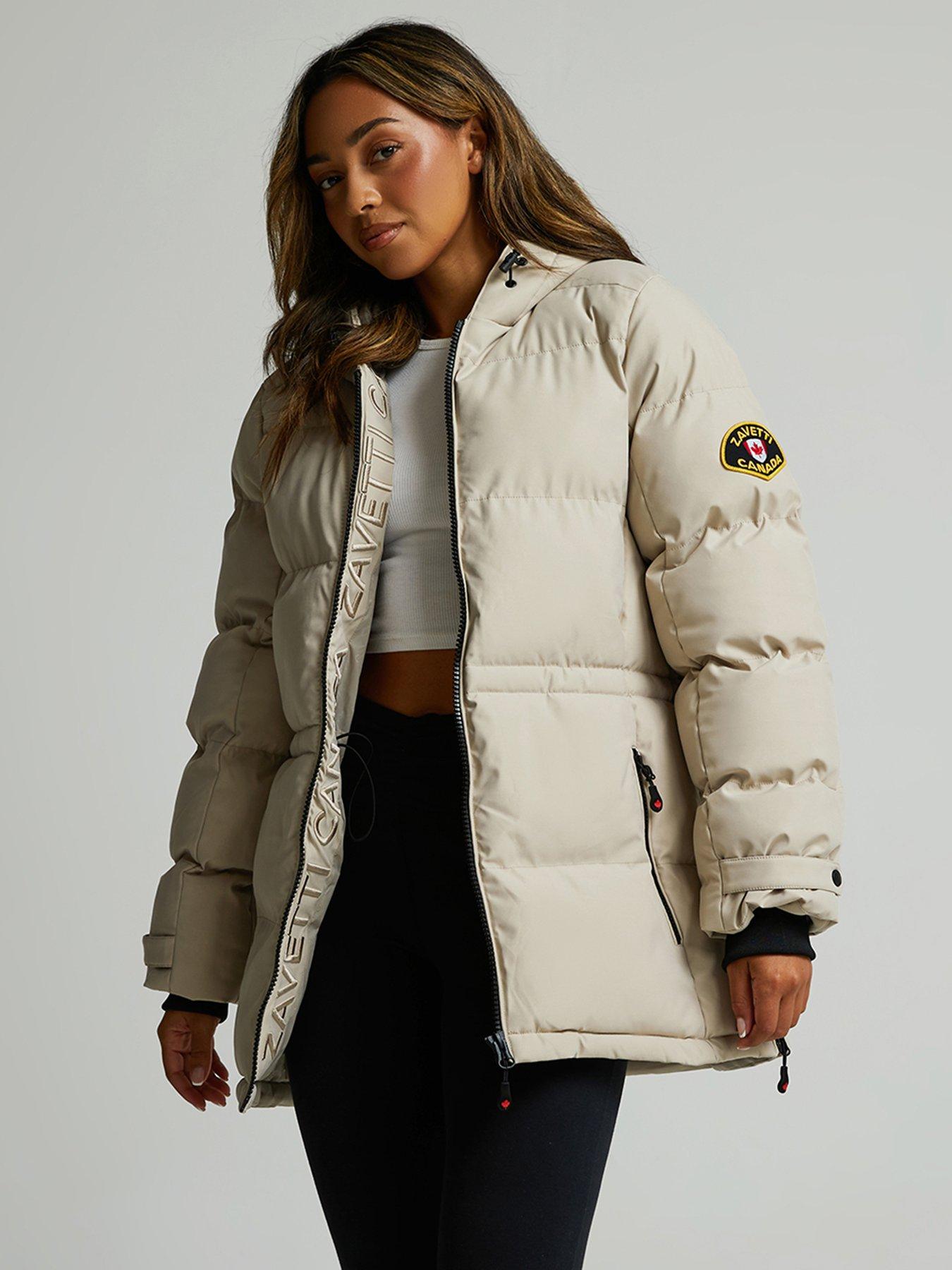 Zavetti Canada Remila Puffer Jacket - Beige | Very Ireland