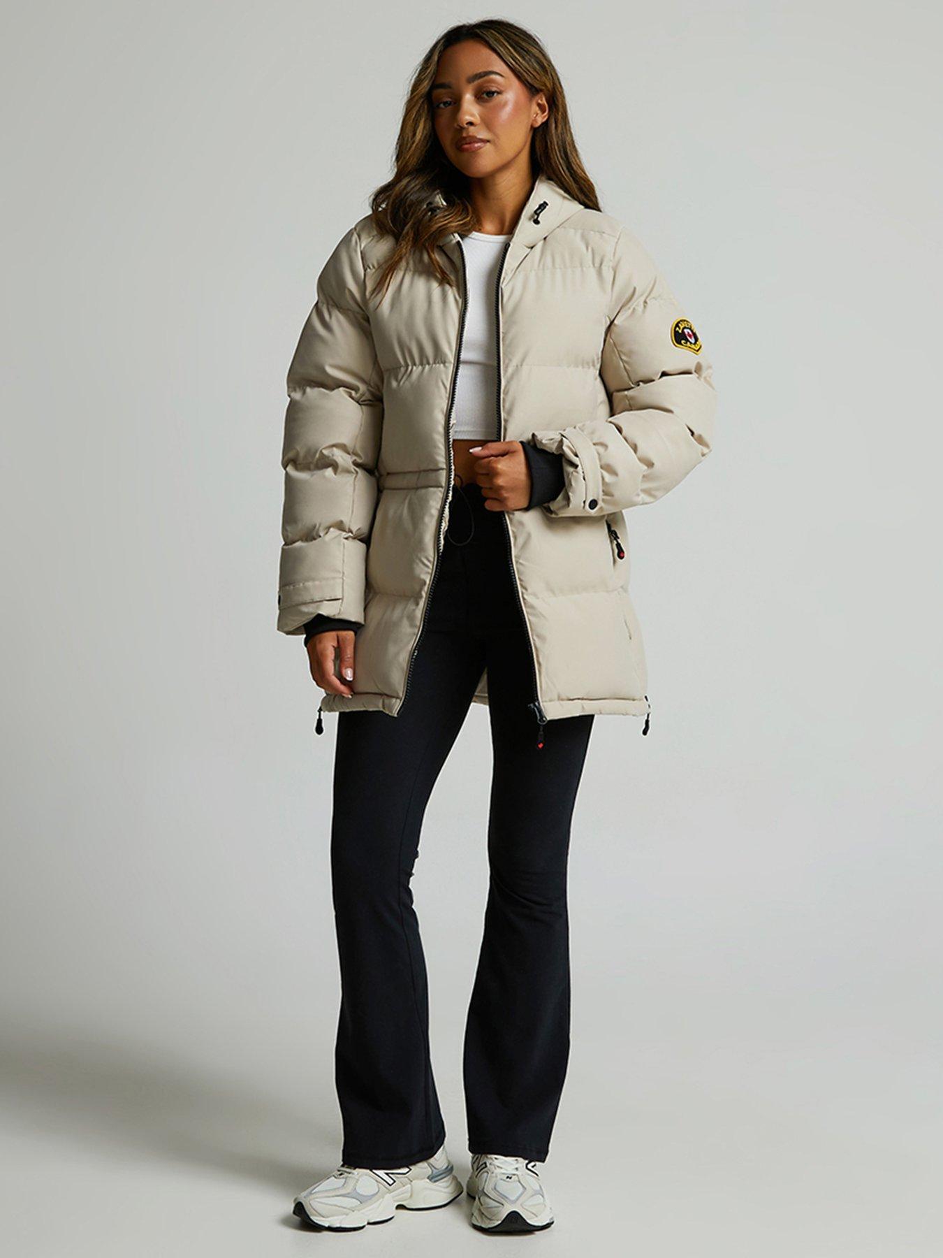 Zavetti Canada Remila Puffer Jacket - Beige | Very Ireland