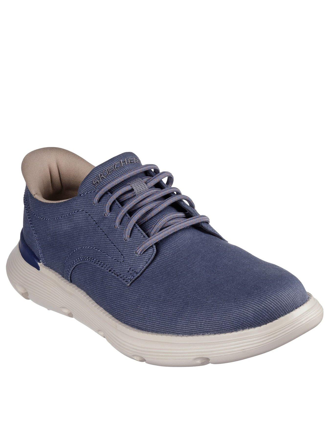Image 2 of 2 of Skechers Skechers Slip- Ins Garza Lace Trainers-light Blue