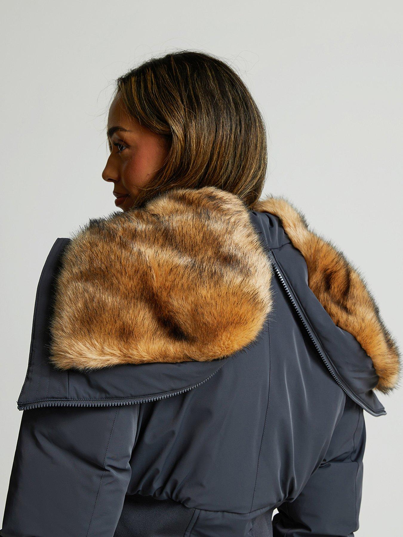 zavetti-canada-ossani-split-hood-crop-puffer-bomber-jacket-greydetail