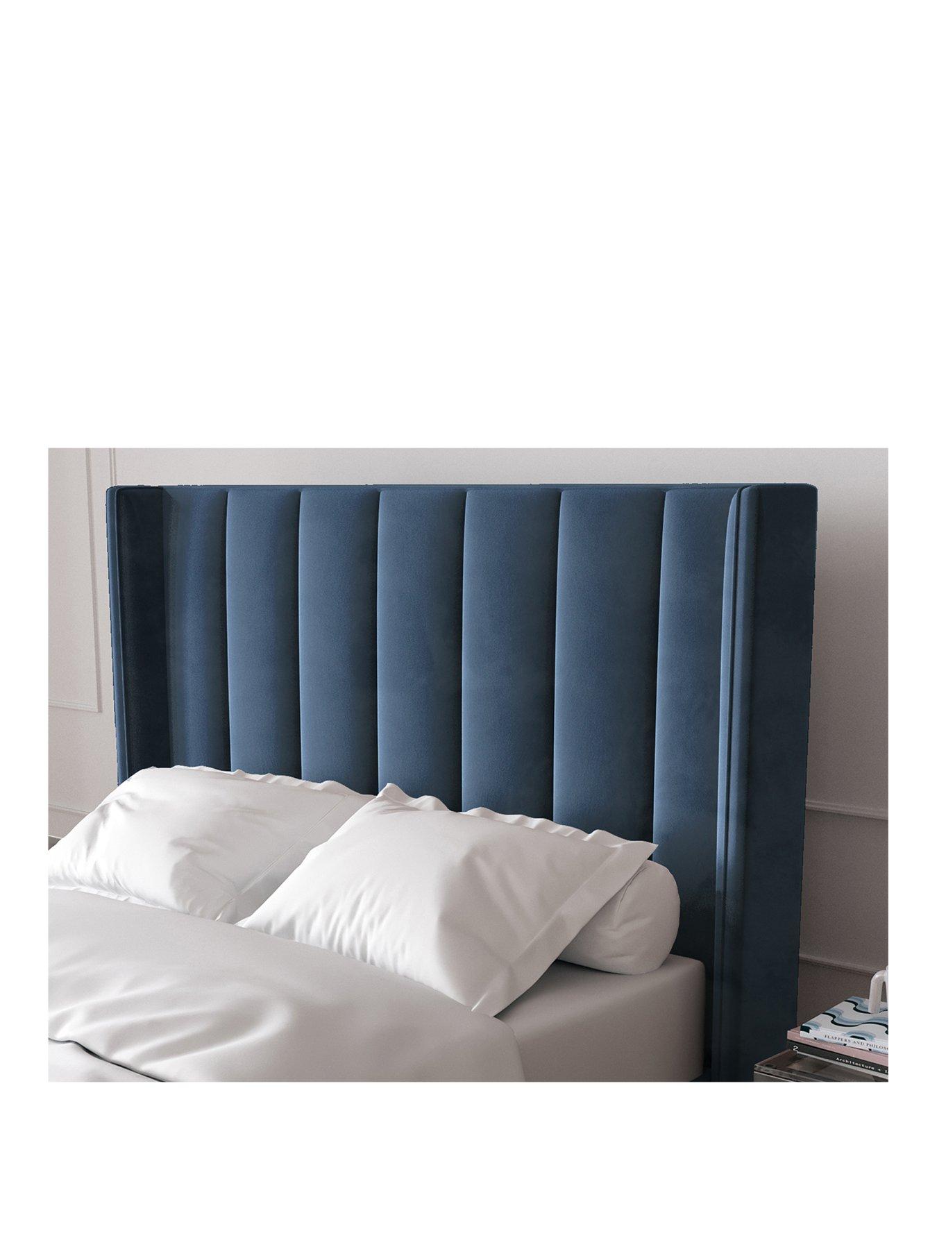 Image 3 of 3 of The Very Collection New Dakota&nbsp;Headboard - Blue