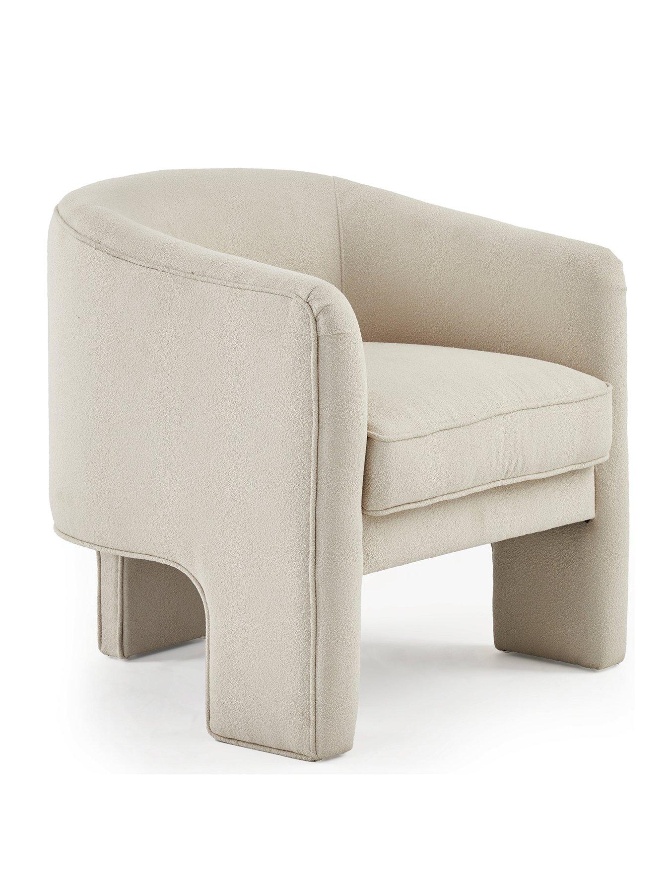 Image 3 of 7 of The Very Collection Hudson Fabric Accent Chair