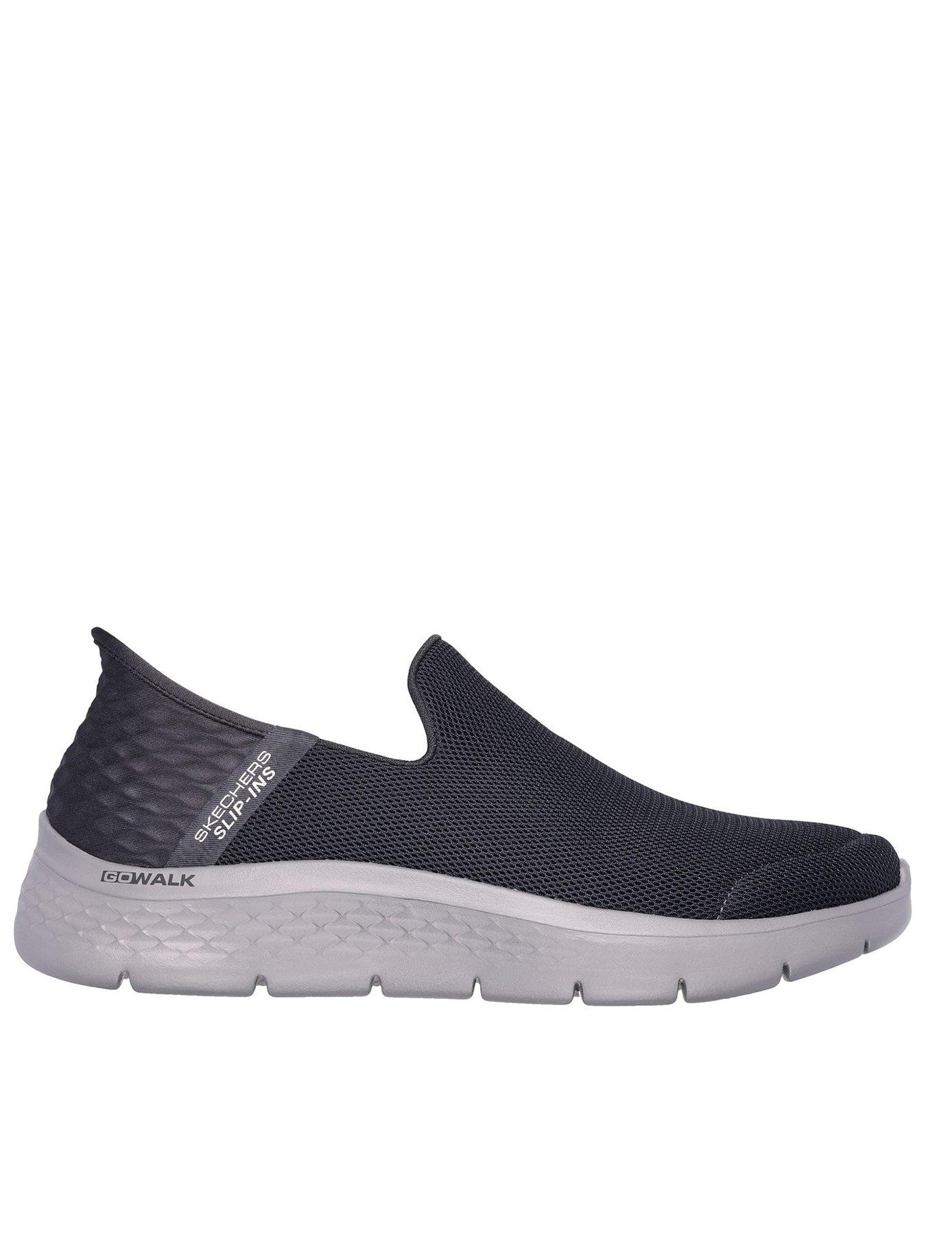 Image 1 of 5 of Skechers Skechers Slip- Ins Go Walk Flex Trainers-dark Grey