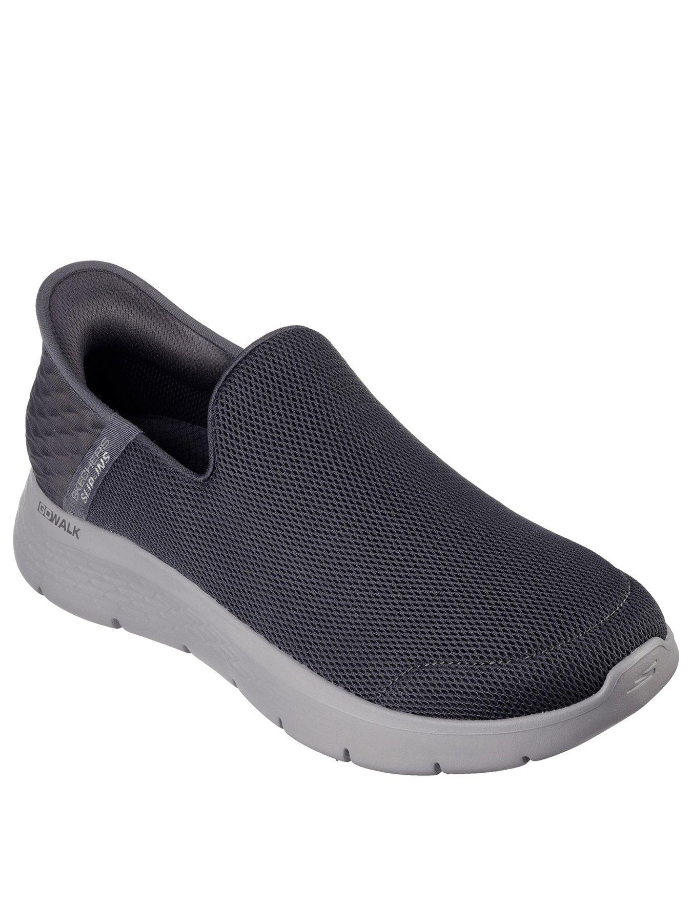 Image 2 of 5 of Skechers Skechers Slip- Ins Go Walk Flex Trainers-dark Grey