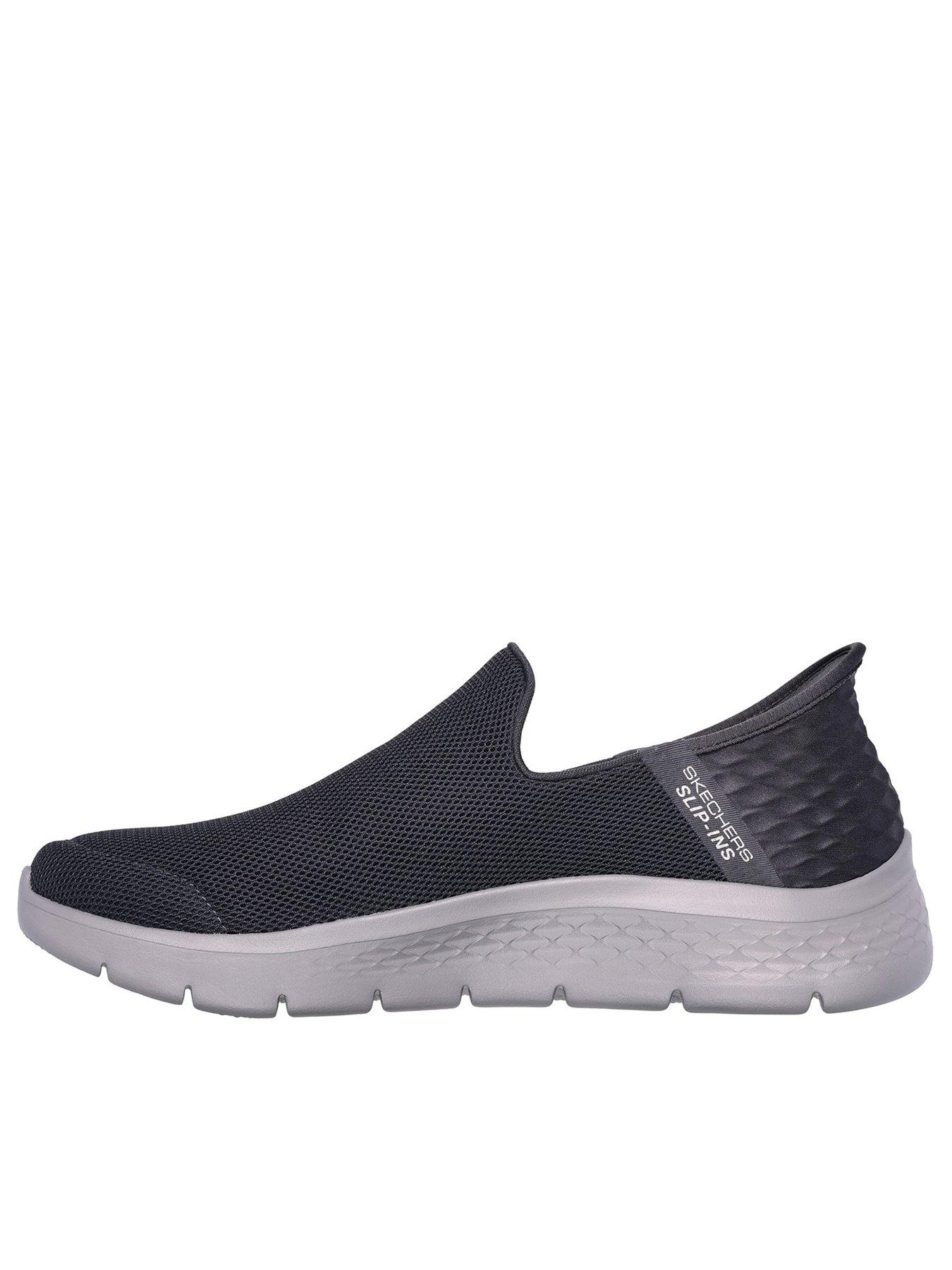 Image 3 of 5 of Skechers Skechers Slip- Ins Go Walk Flex Trainers-dark Grey