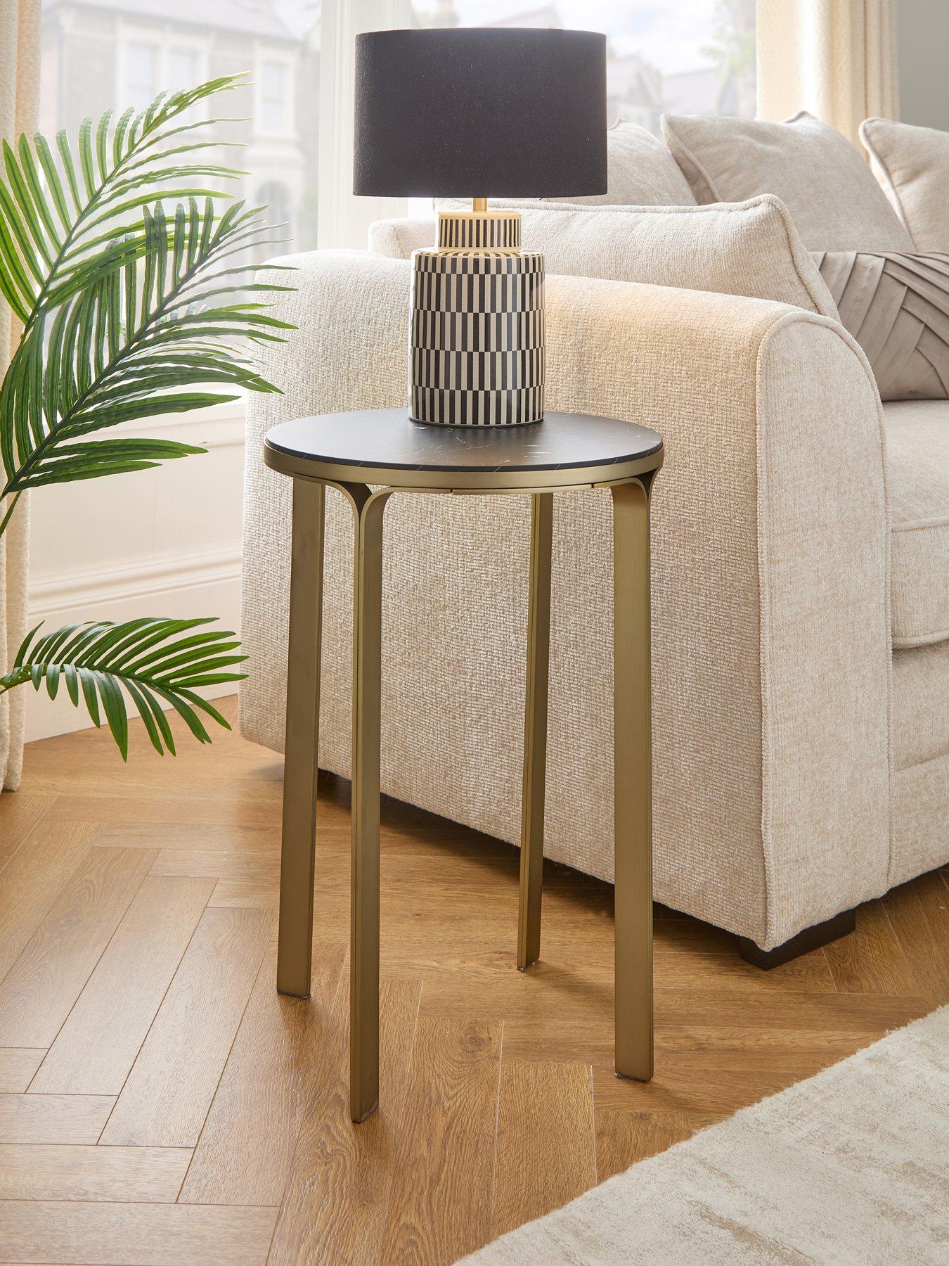 Image 1 of 6 of The Very Collection Senna Side Table - Black - FSC&reg; Certified