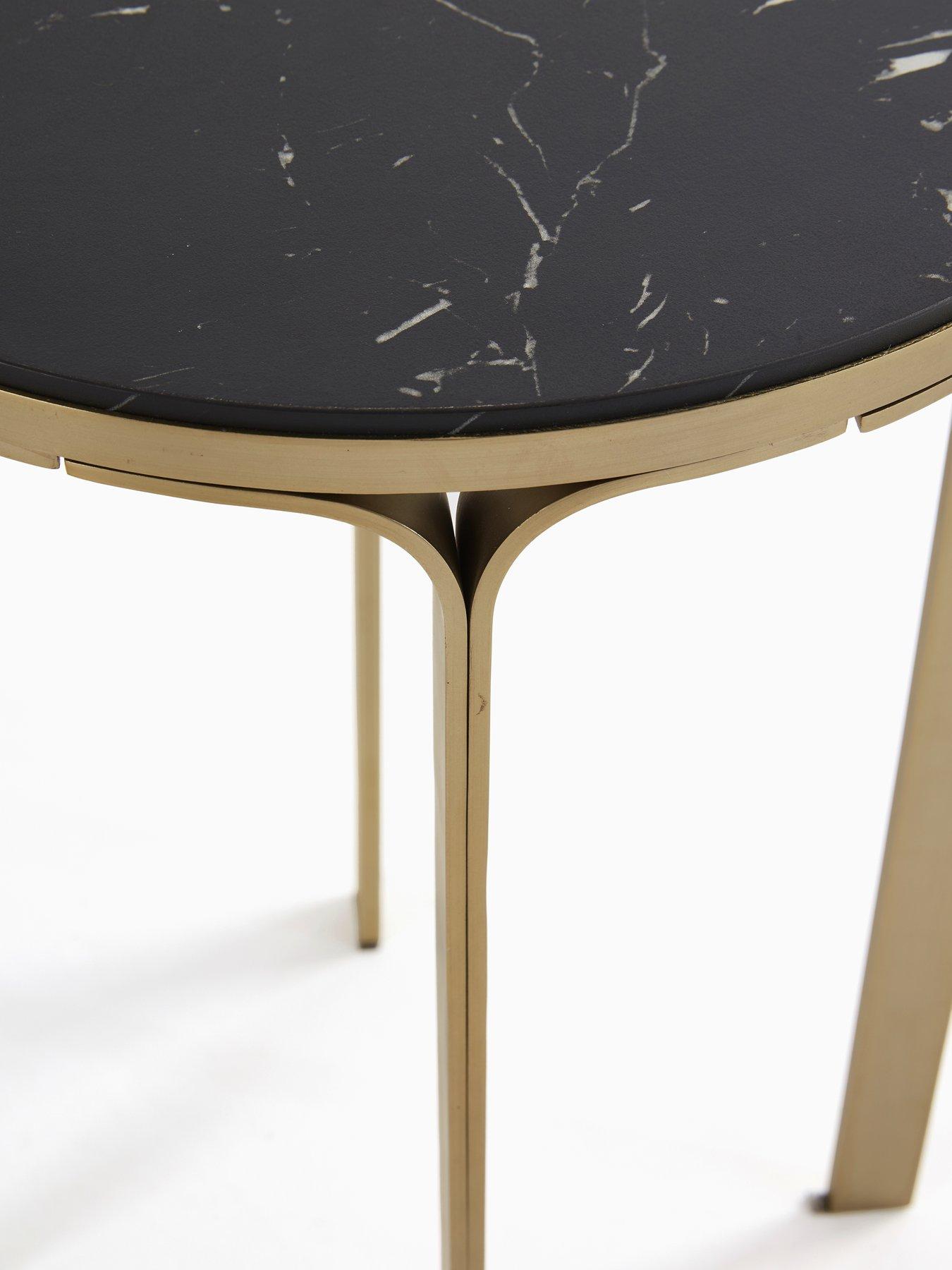 Image 4 of 6 of The Very Collection Senna Side Table - Black - FSC&reg; Certified