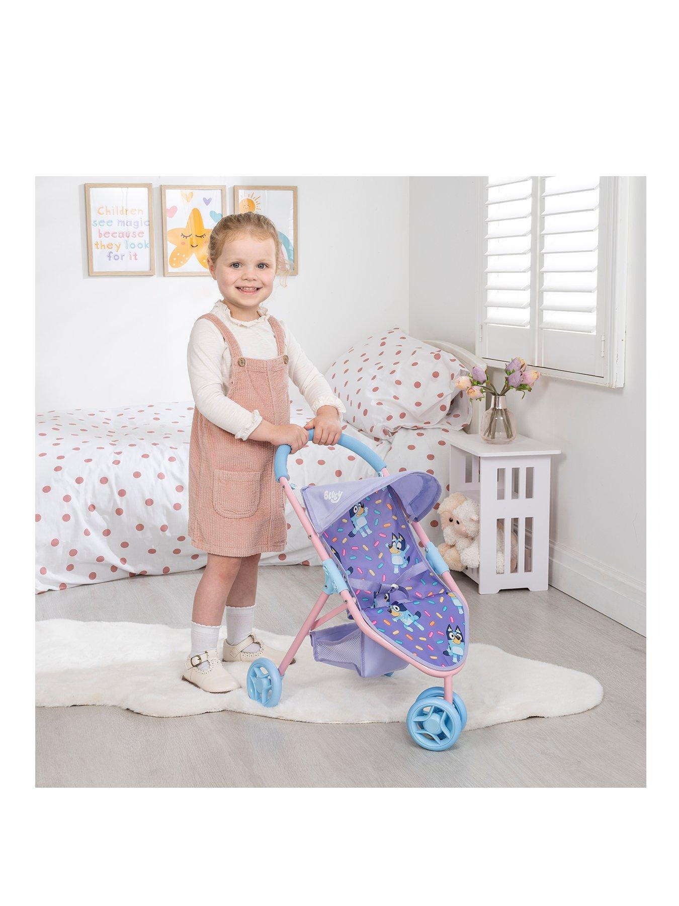 Image 1 of 7 of Bluey Jogger Doll Pram