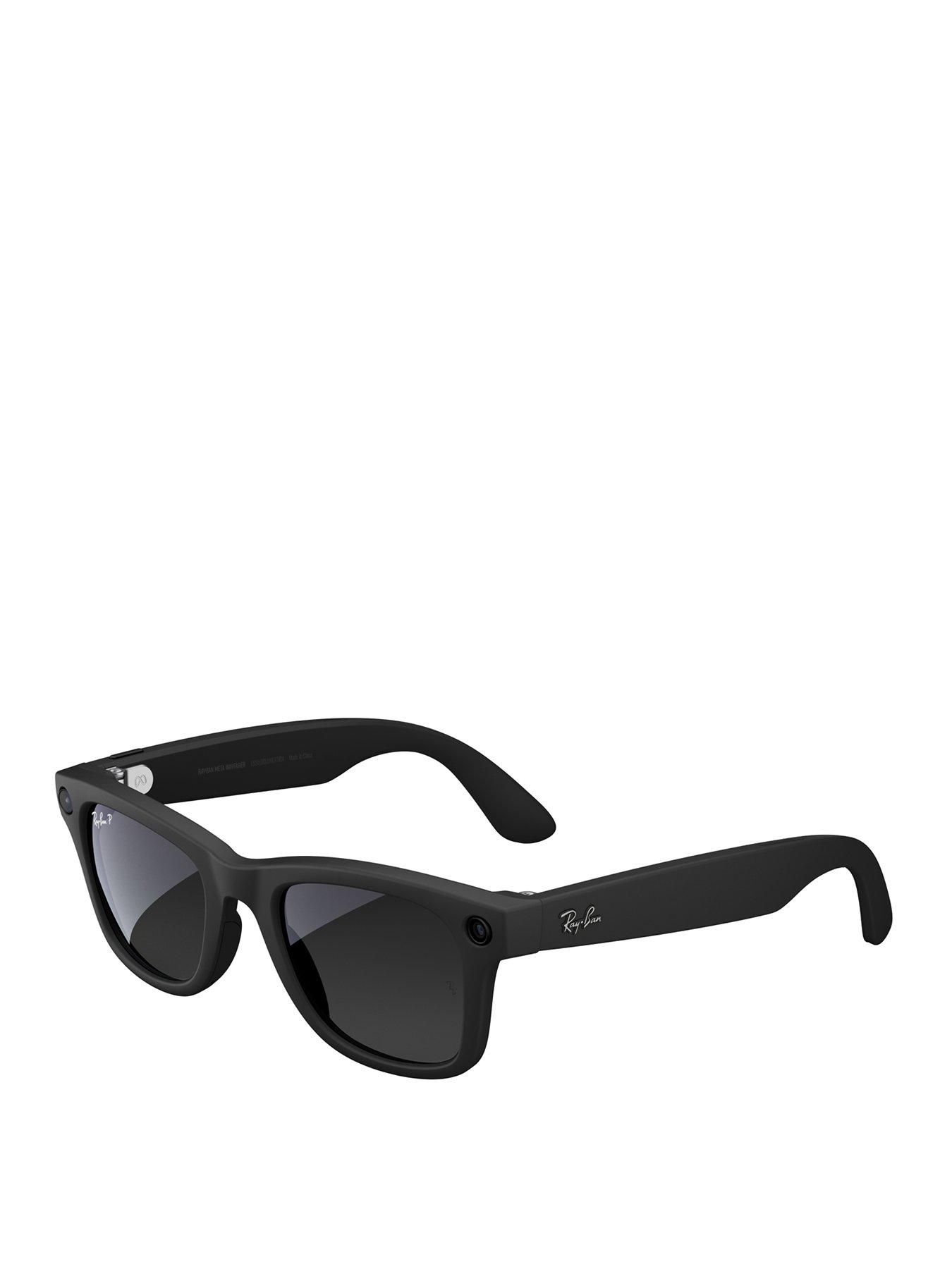 ray-ban-meta-wayfarer-large-glasses-matte-black-polar-gradient-graphite-refurbishedstillFront