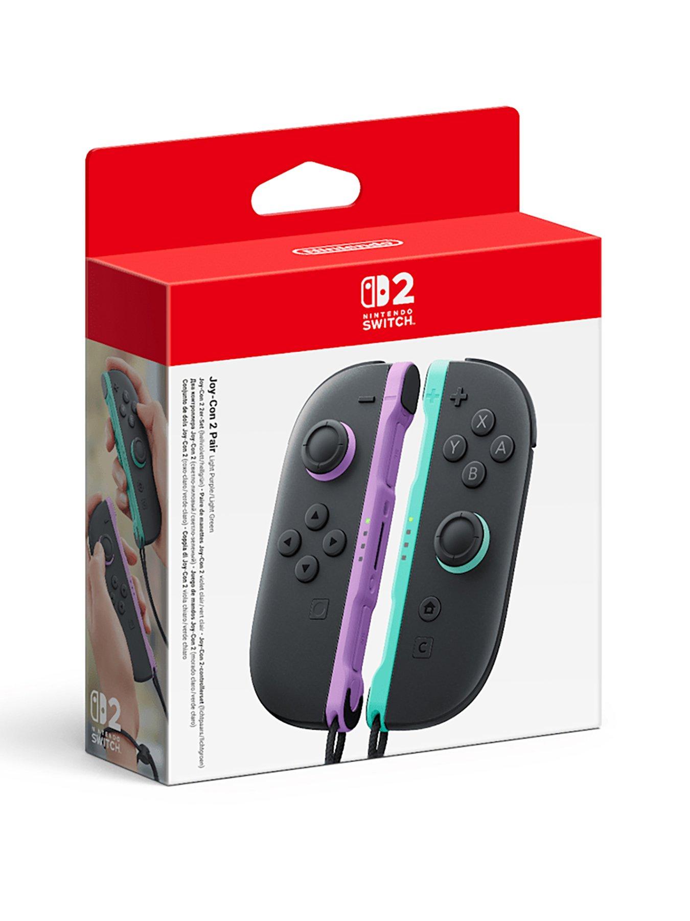 Image 1 of 7 of Nintendo Nintendo Switch 2 Joy-Con 2 Pair Light Purple / Light Green