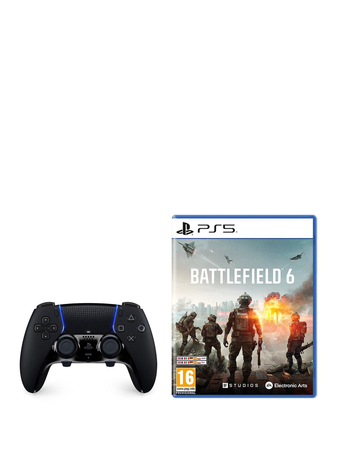 PlayStation 5 Battlefield 6  &  DualSense Edge® Wireless Controller - Midnight Black