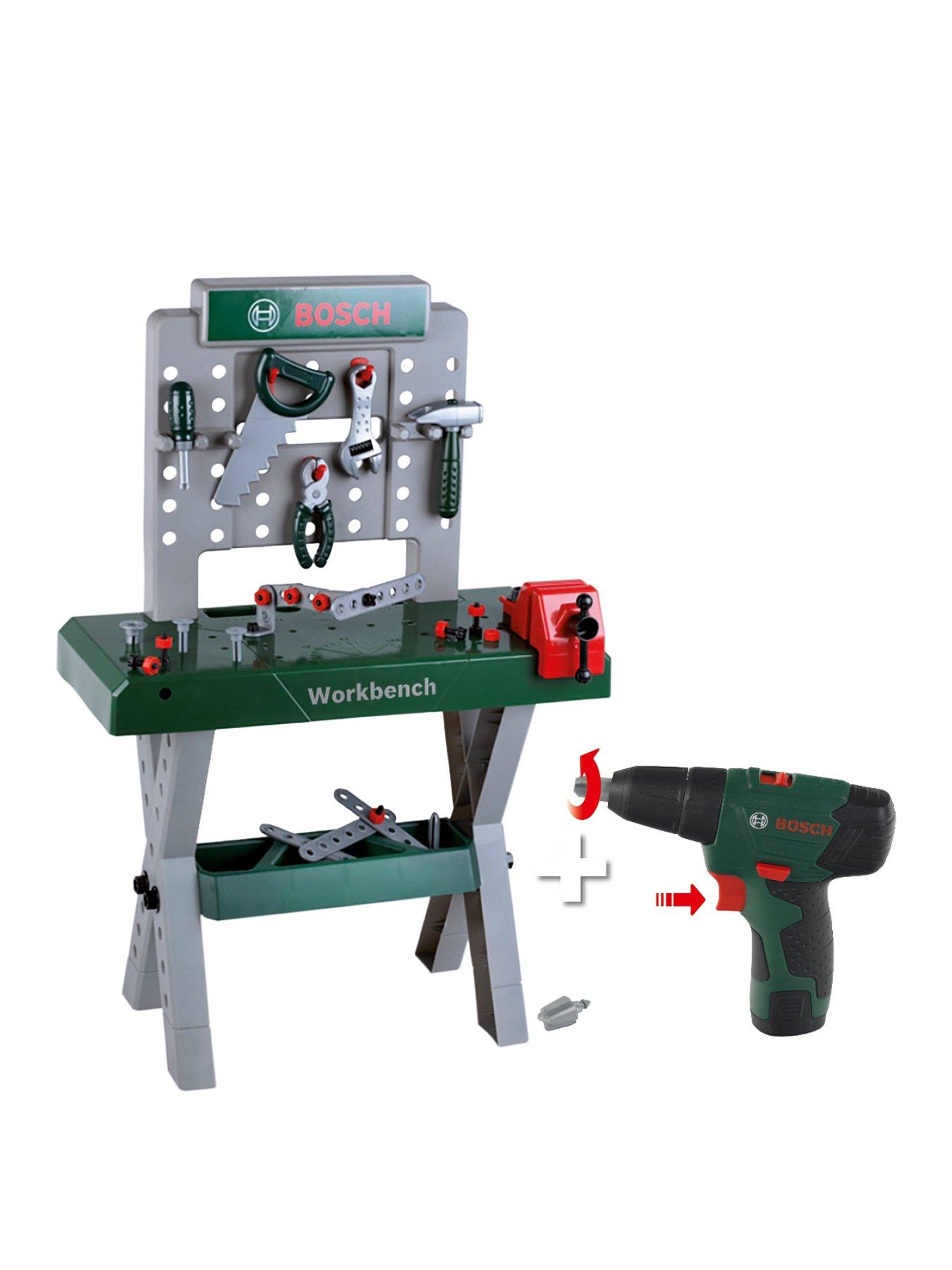 Bosch Mini Bosch - Workbench with mech. cordless screwdriver