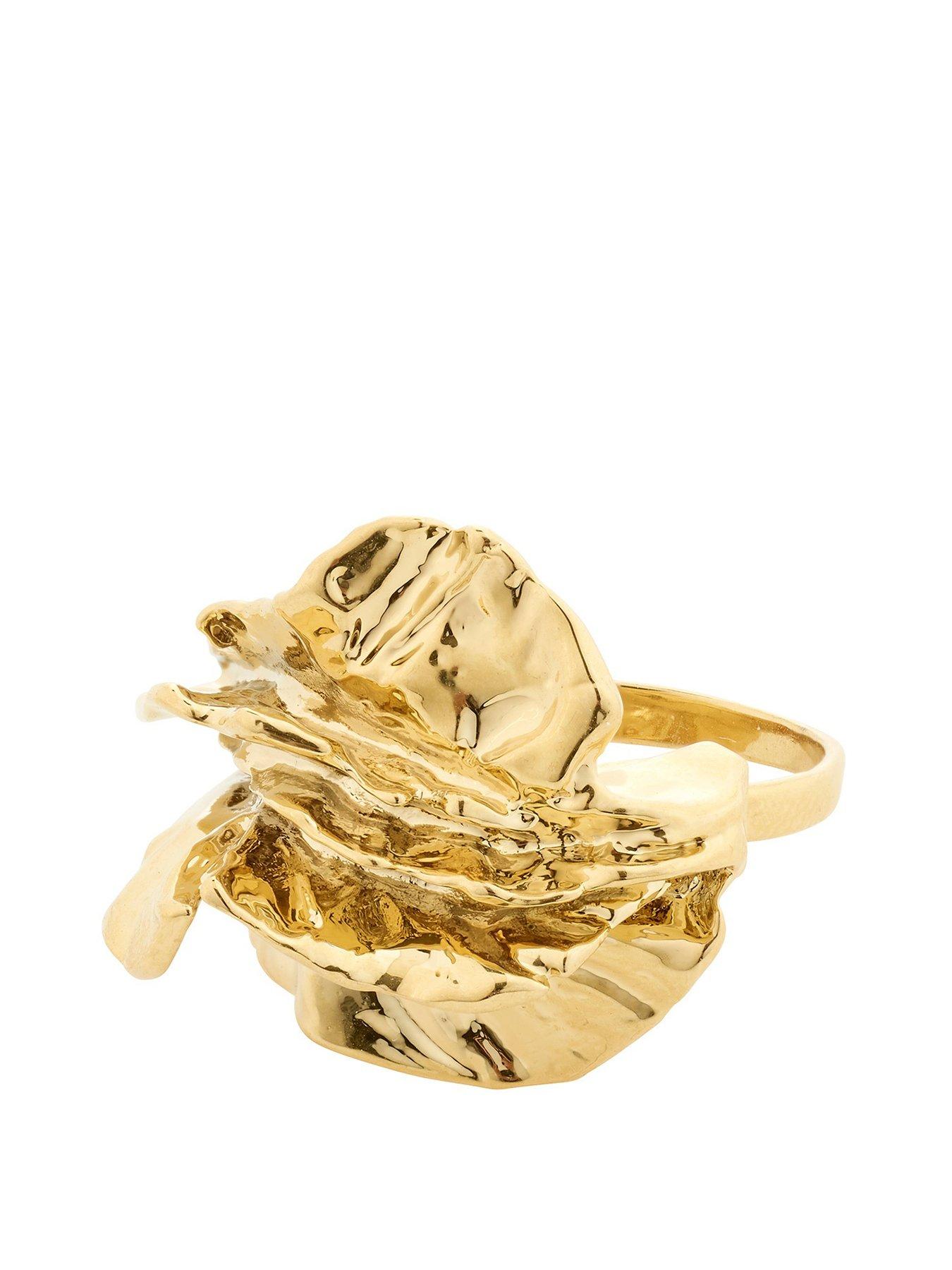 undefined ECLIPSE ring gold-plated