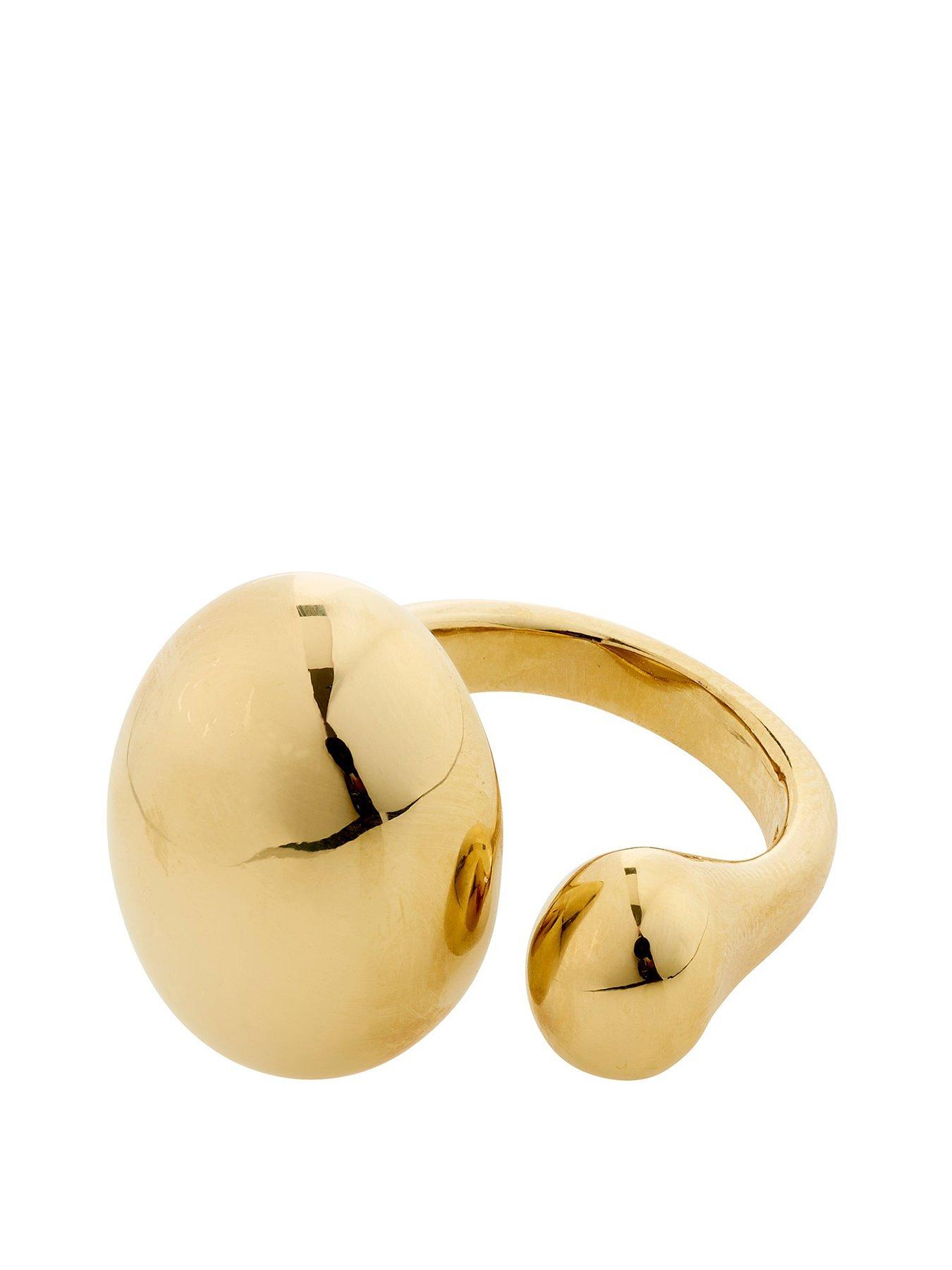 Pilgrim ALVIN ring gold-plated