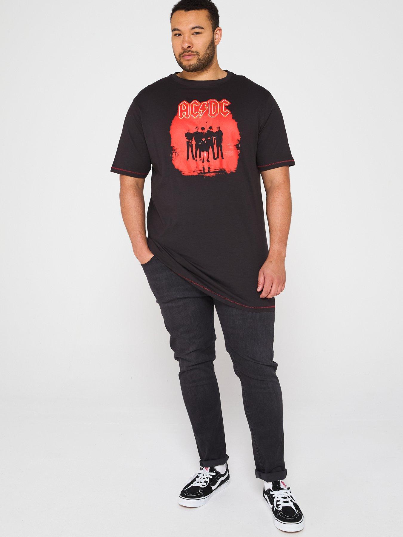 Image 3 of 4 of D555 Official Acdc Graphic T-Shirt - Black